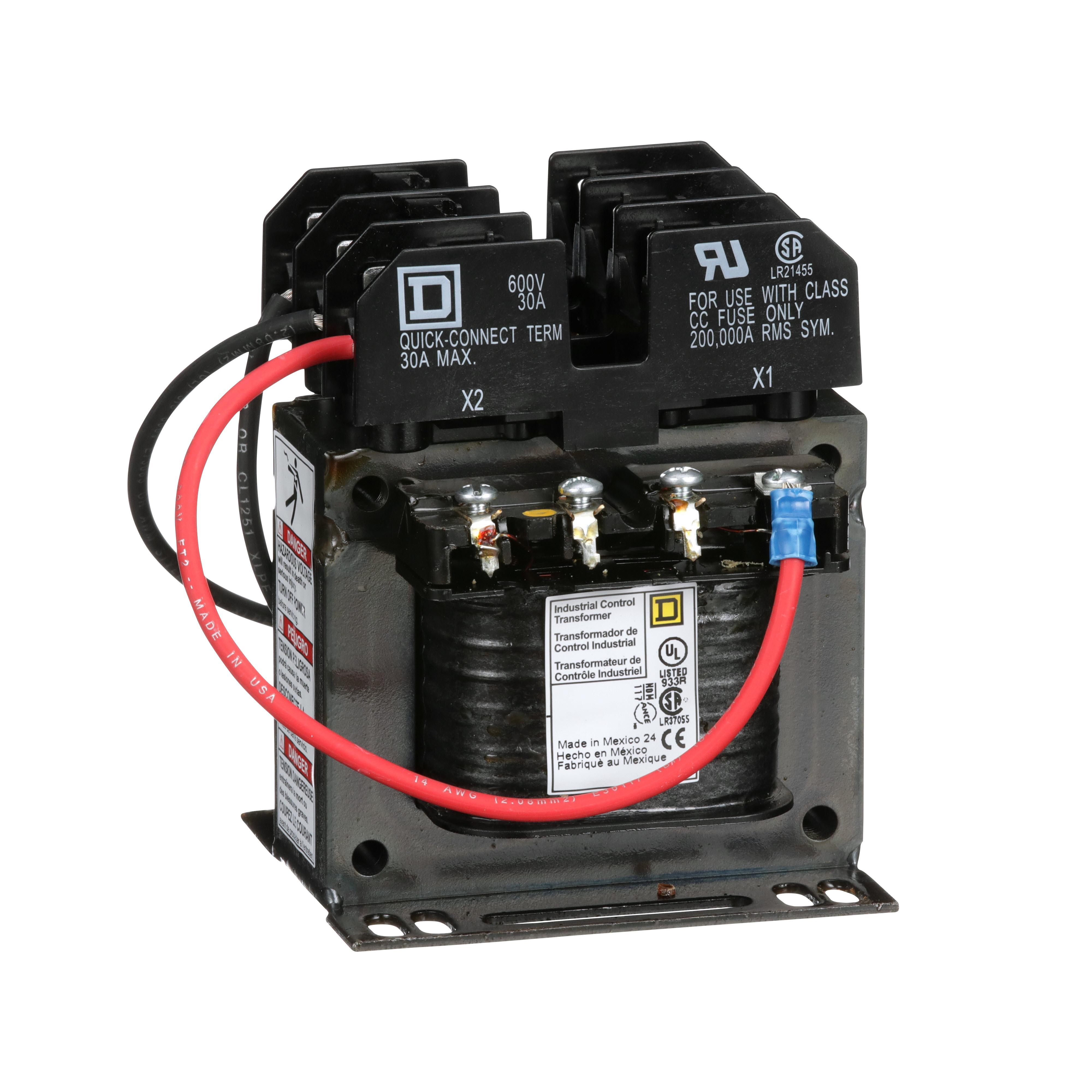 Square D™ 9070TF100D5 Control Transformers