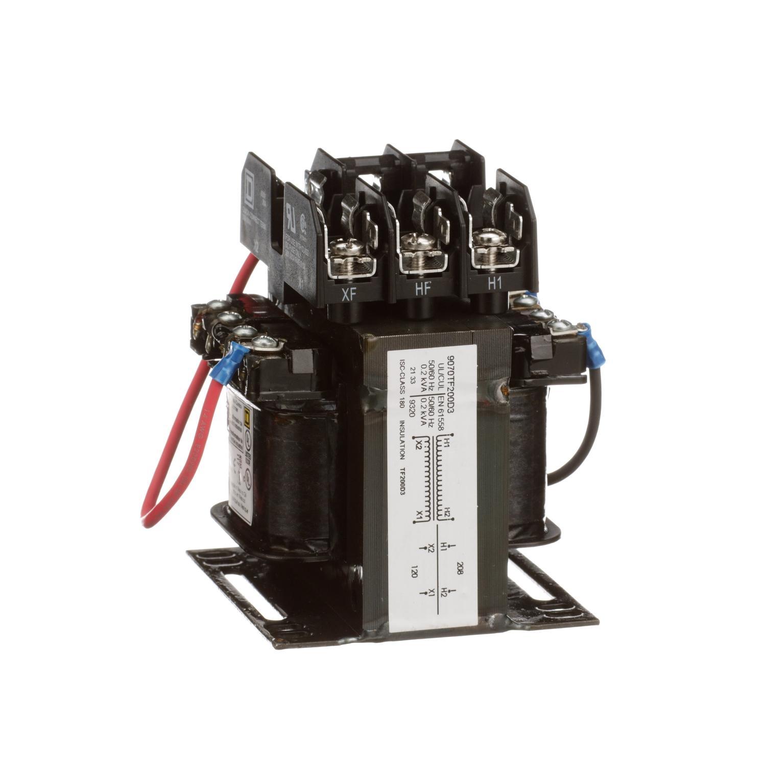 Square D™ 9070TF200D3 Control Transformers