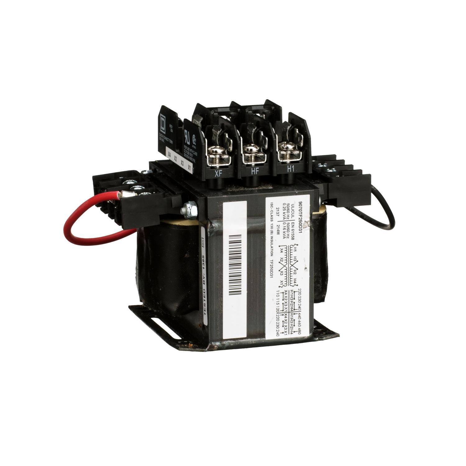 Square D™ 9070TF250D31 Control Transformers