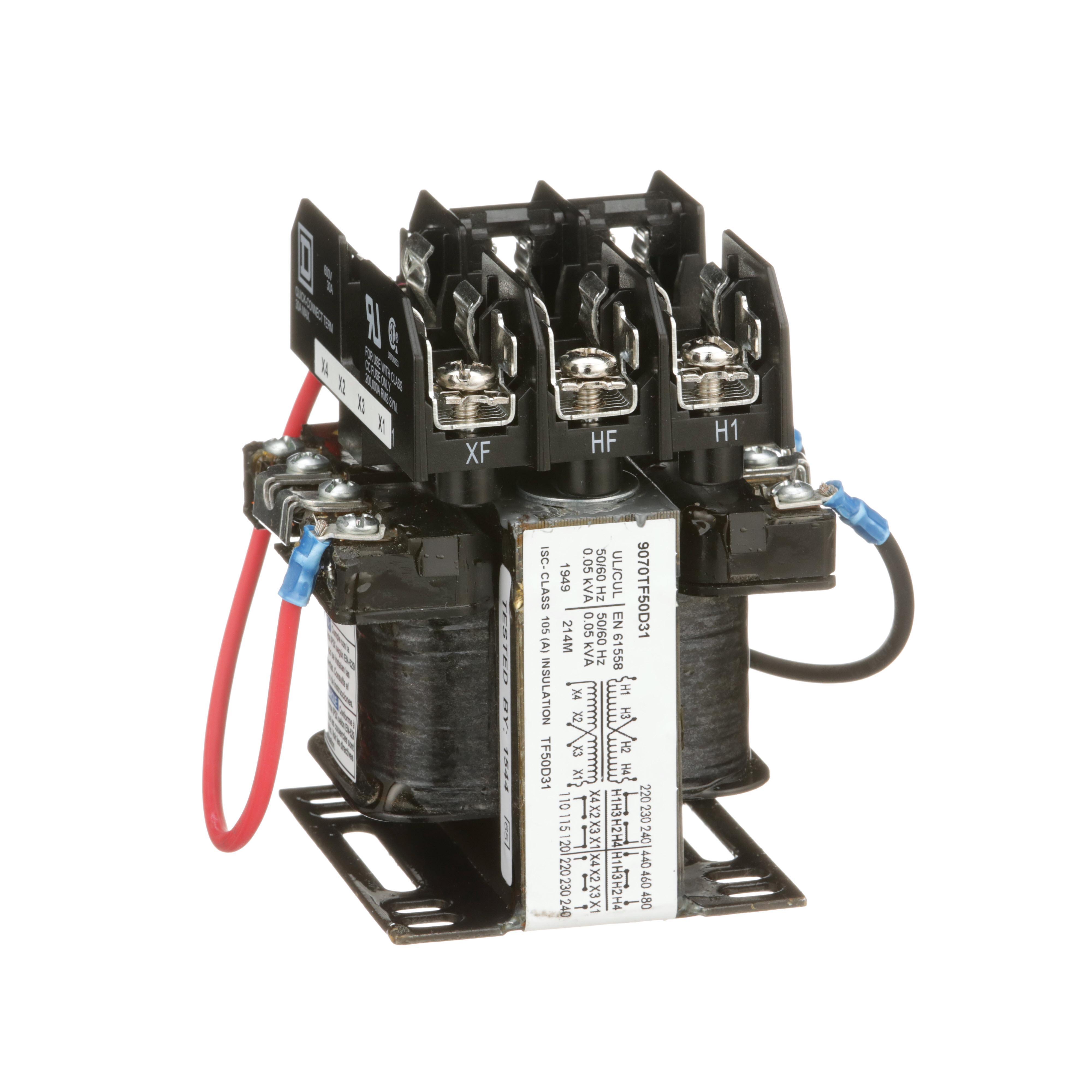 Square D™ 9070TF50D31 Control Transformers