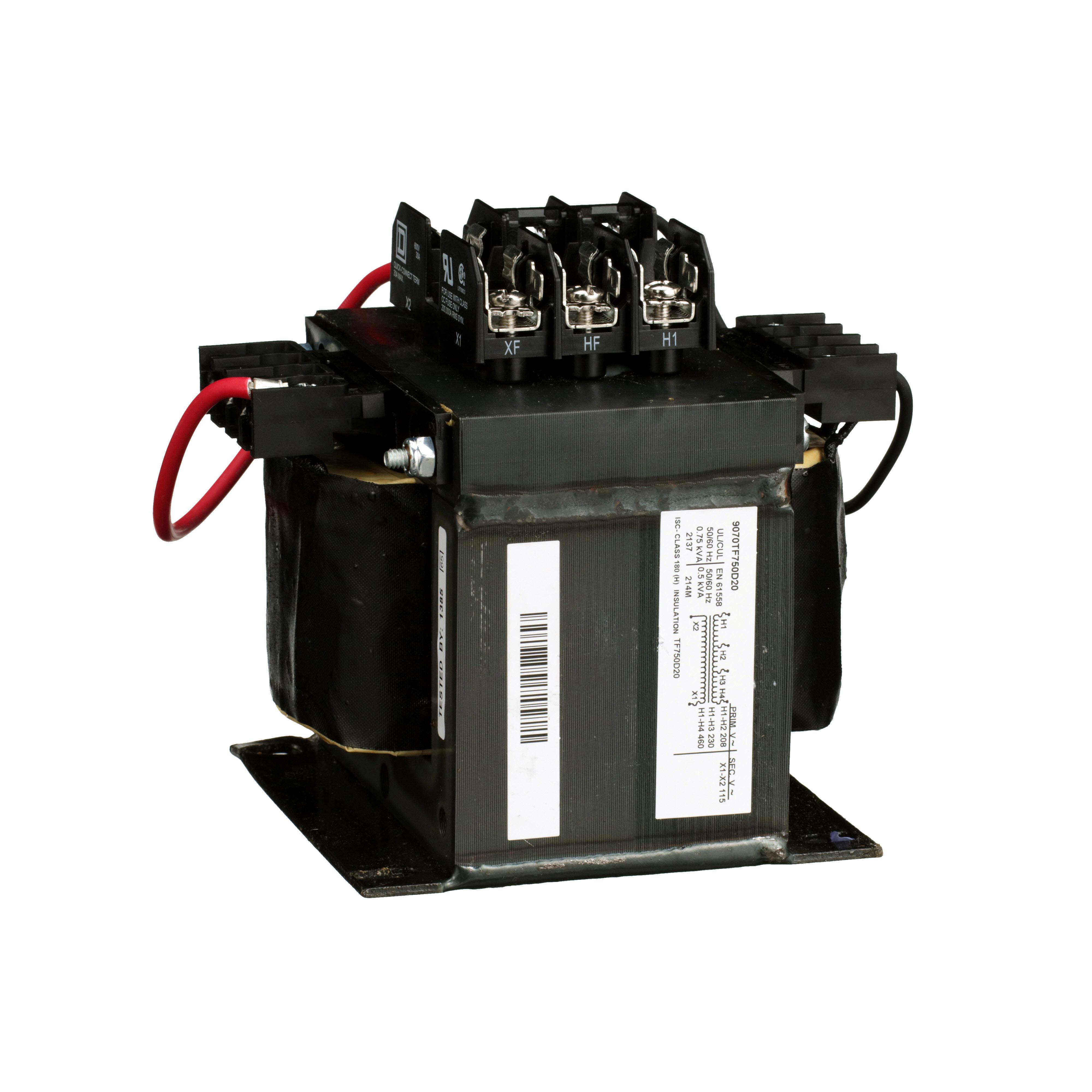 Square D™ 9070TF750D20 Control Transformers