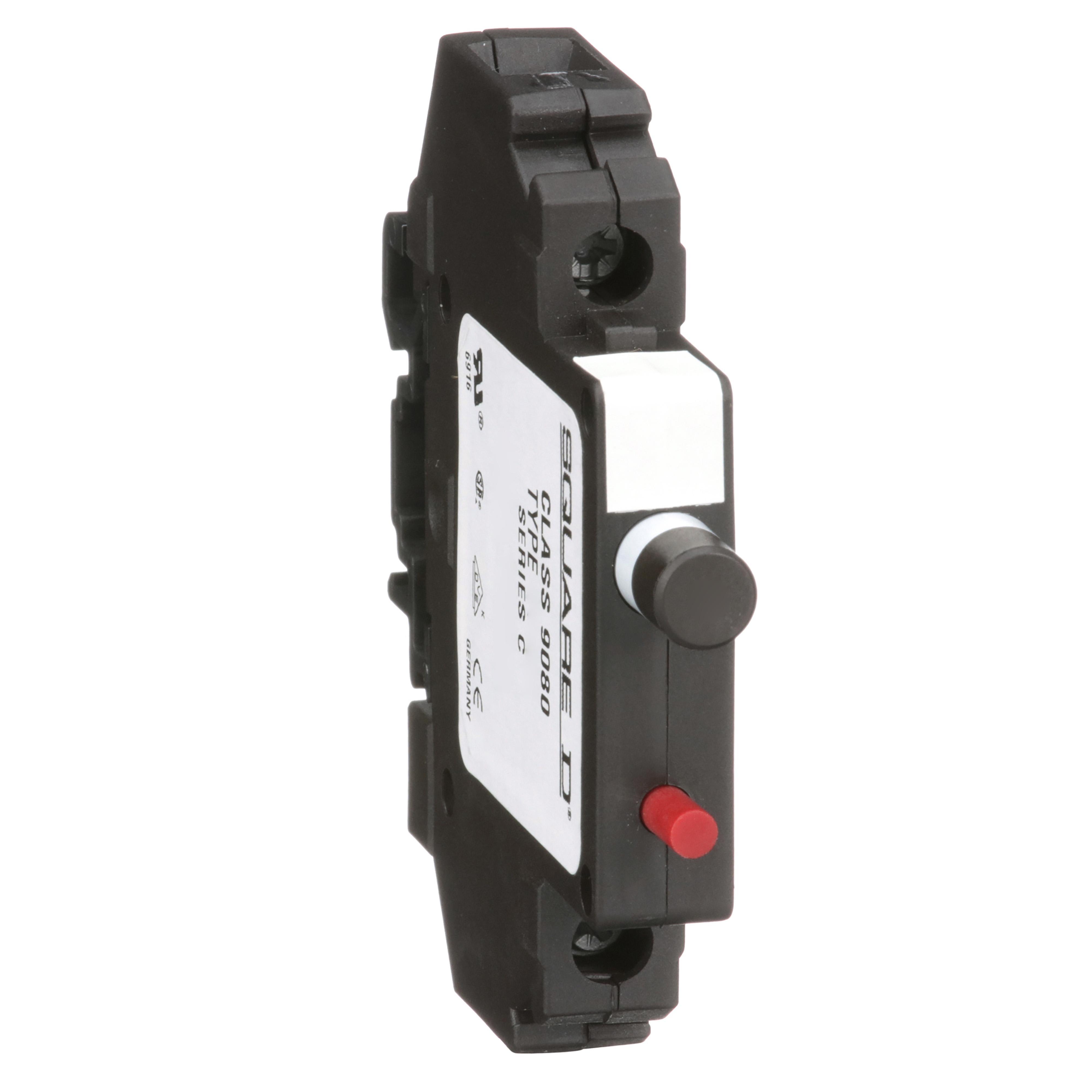 Square D™ Linergy™ 9080GCB100 Overcurrent Circuit Protector, 250 V AC/65 V DC, 10 A, 1 Poles