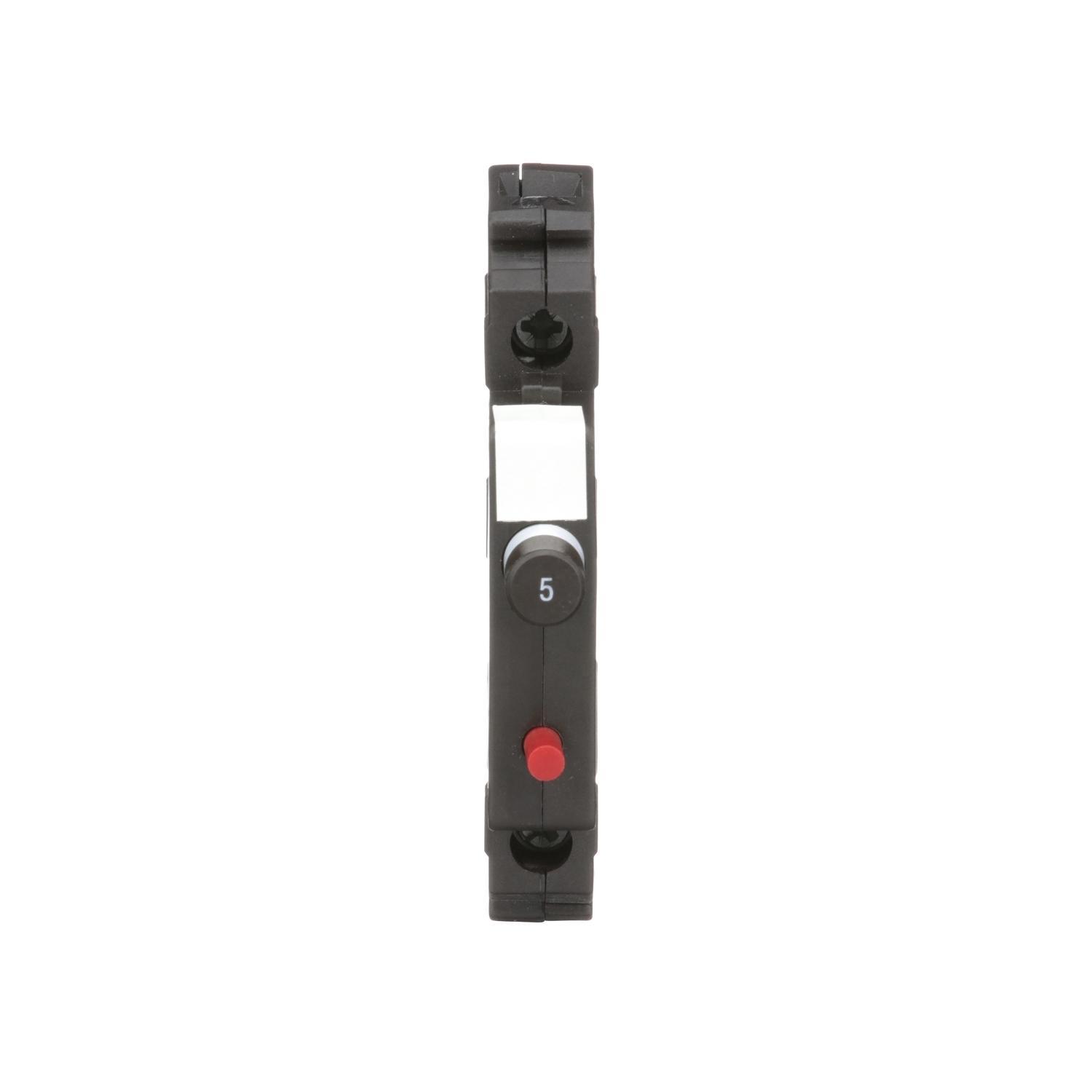Square D™ 9080GCB50 Overcurrent Circuit Protector, 250 V AC/65 V DC, 5 A