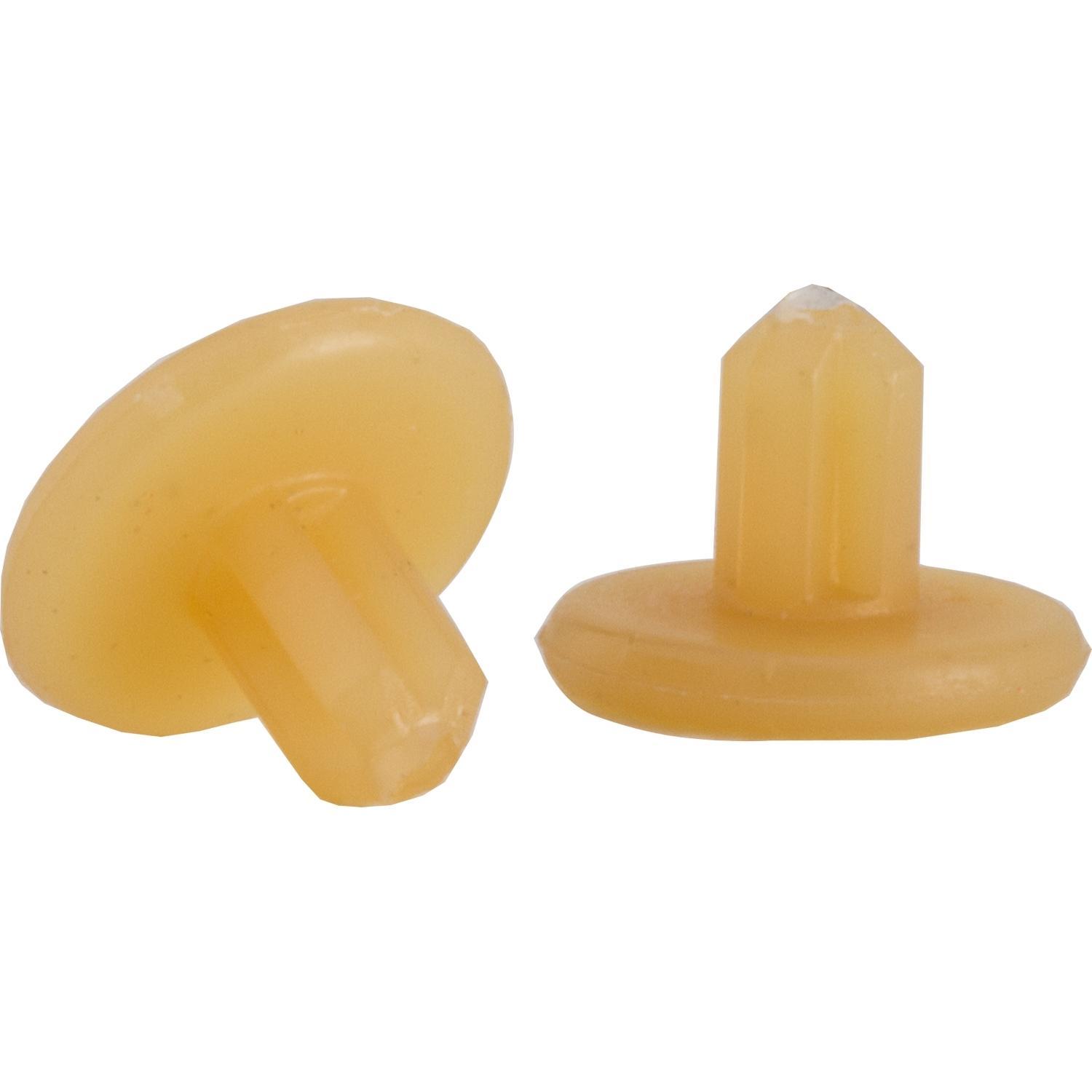 Square D™ Linergy™ 9080GH60 Terminal Block Marking Strip End Plug, For Use With 9080G Terminal Block, Nylon, Amber