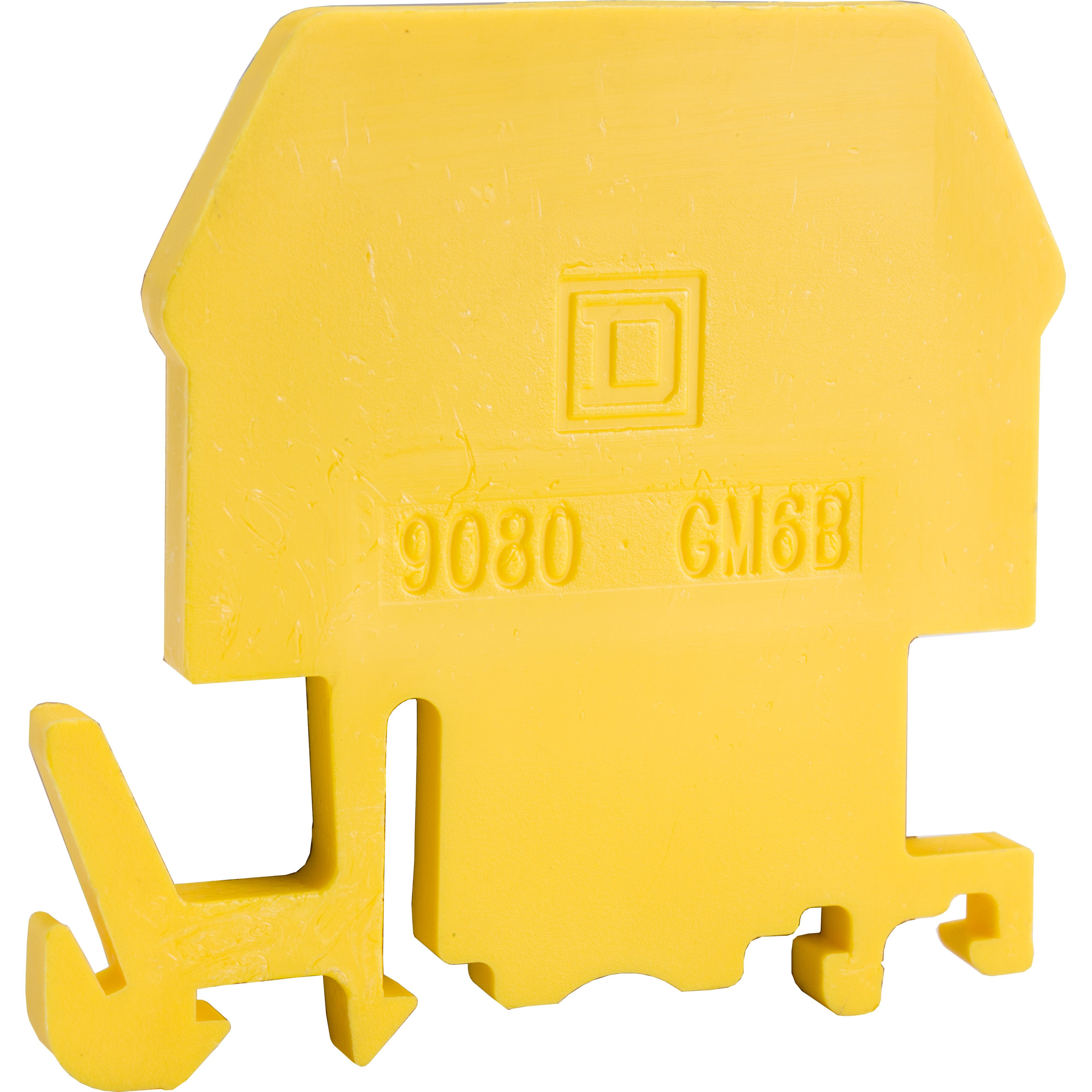 Square D™ 9080GMY6B Terminal Block End Covers