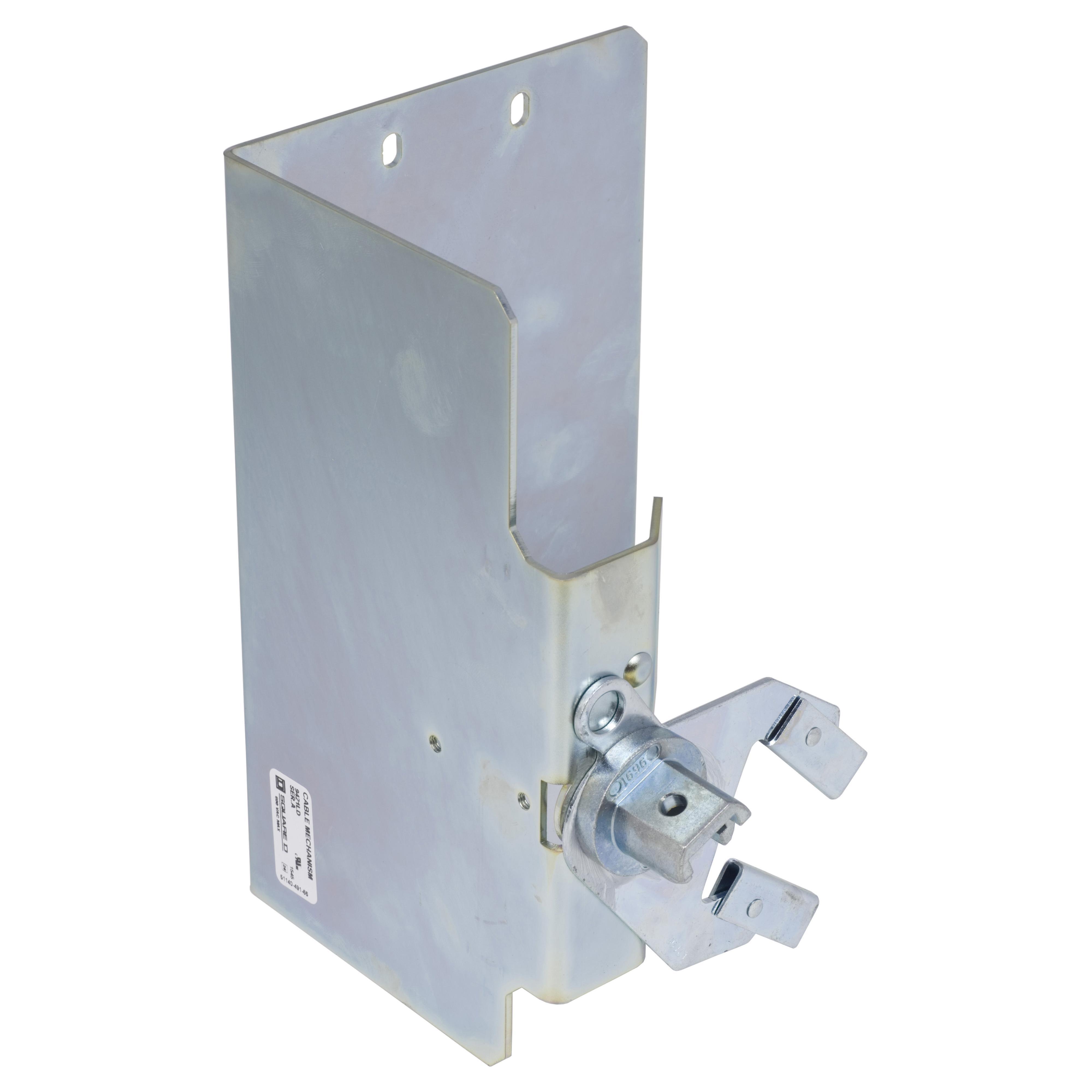 Square D™ 9421LZ400 Type LZ400 Operating Mechanism, Rotary Handle Handle/Operation, Door Handle Mounting, For Use With PowerPact™ 400 A MG-NSJ, D and L-Frame Circuit Breaker
