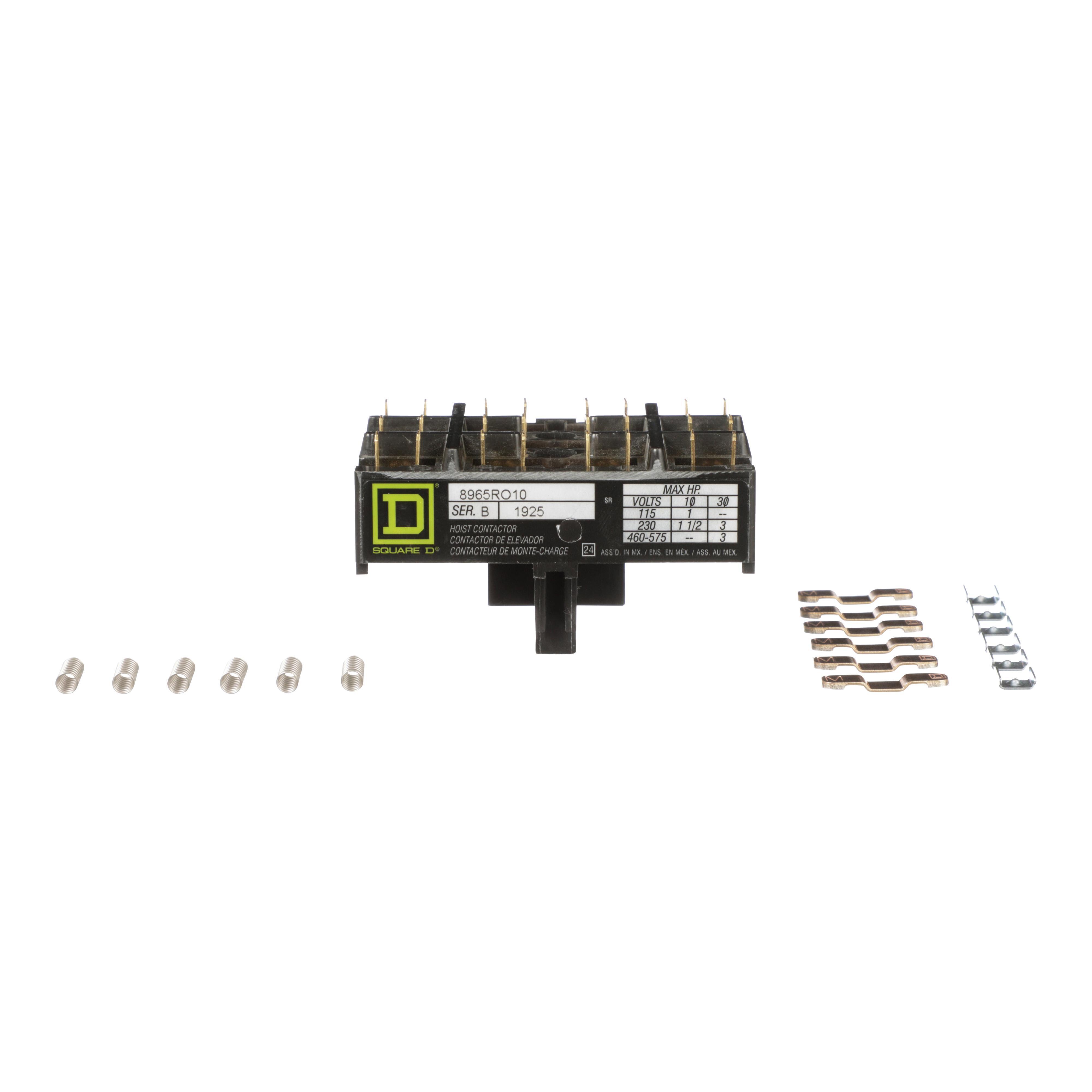 Square D™ 9998RA10 Replacement Contact Kit, 1NO Contacts