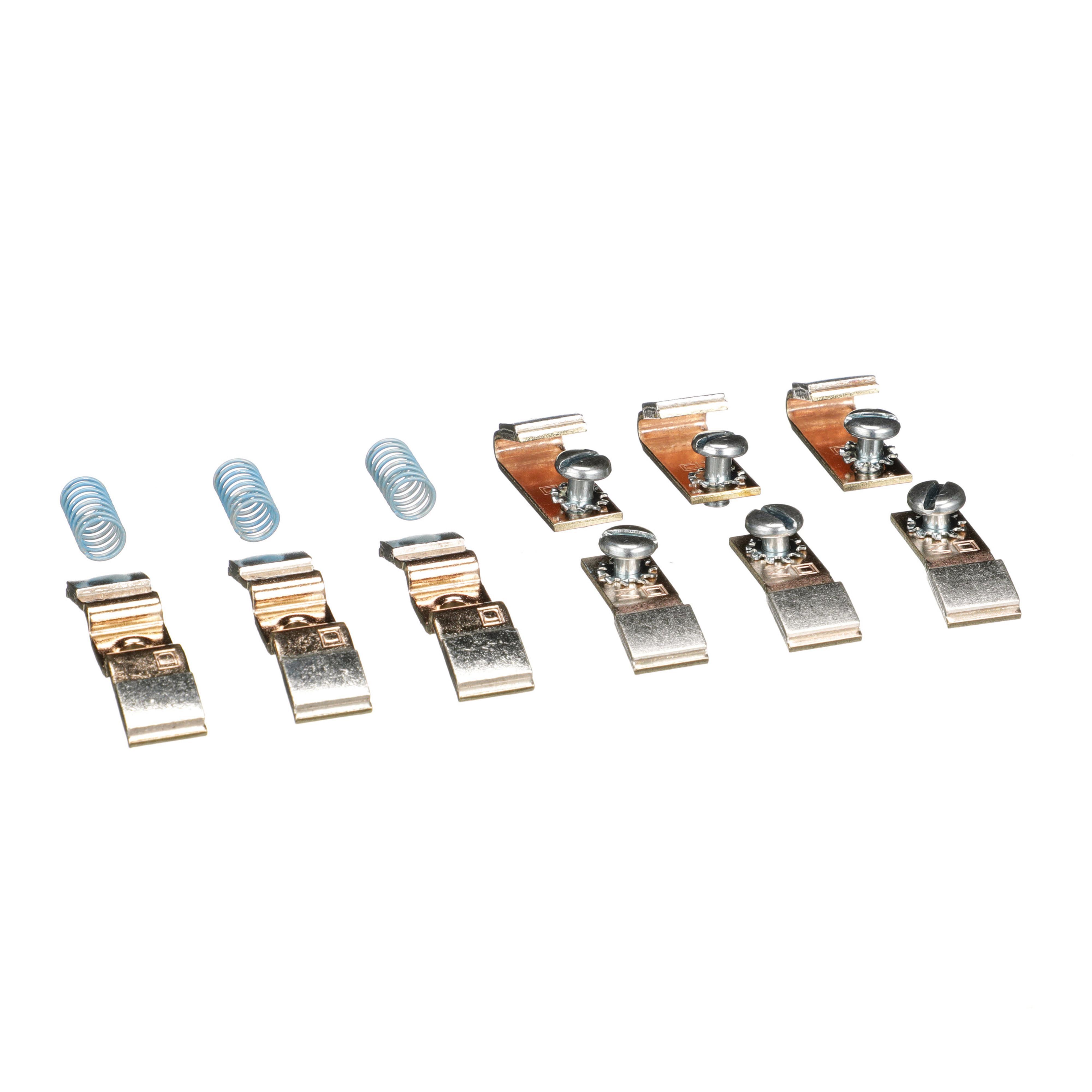 Square D™ 9998SL4 Replacement Contact Kit, NEMA 2 Contactor, 3 Poles, For Use With Class 8502SD, 8536SD, 8538 and 8539 Magnetic Contactor/Starter