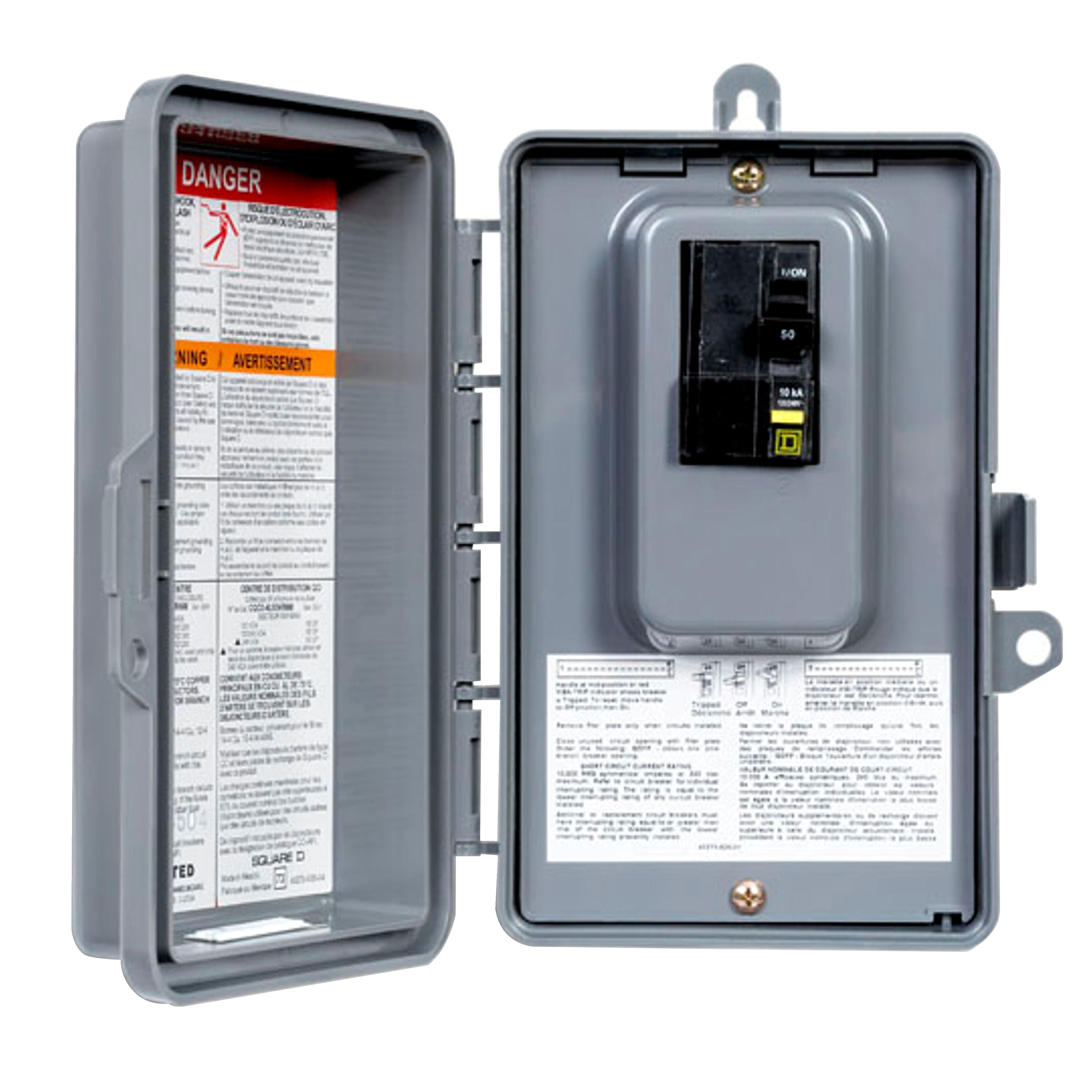 Square D™ CQOE260GFINM Single Phase Main Breaker Load Centers