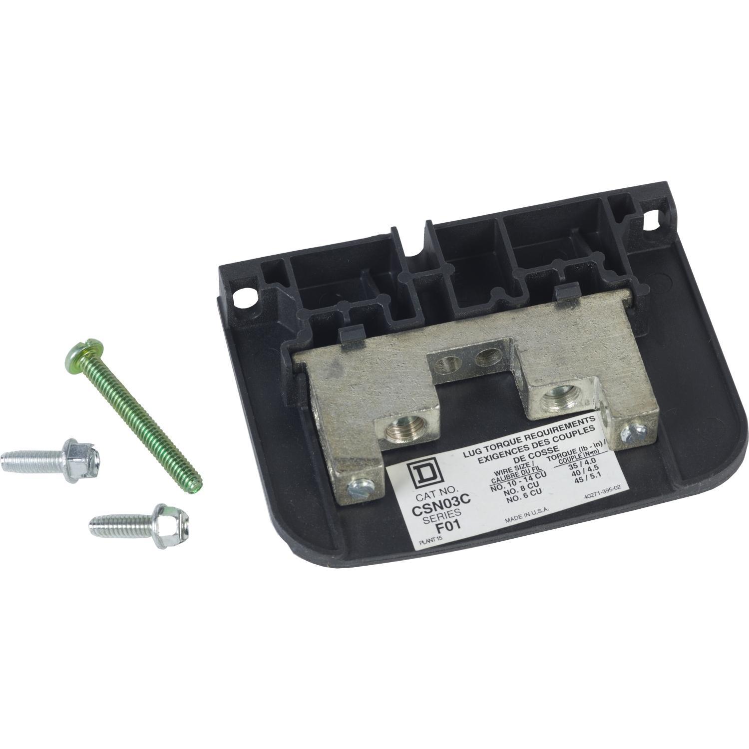 Square D™ CSN03C Switch Ground & Neutral Components