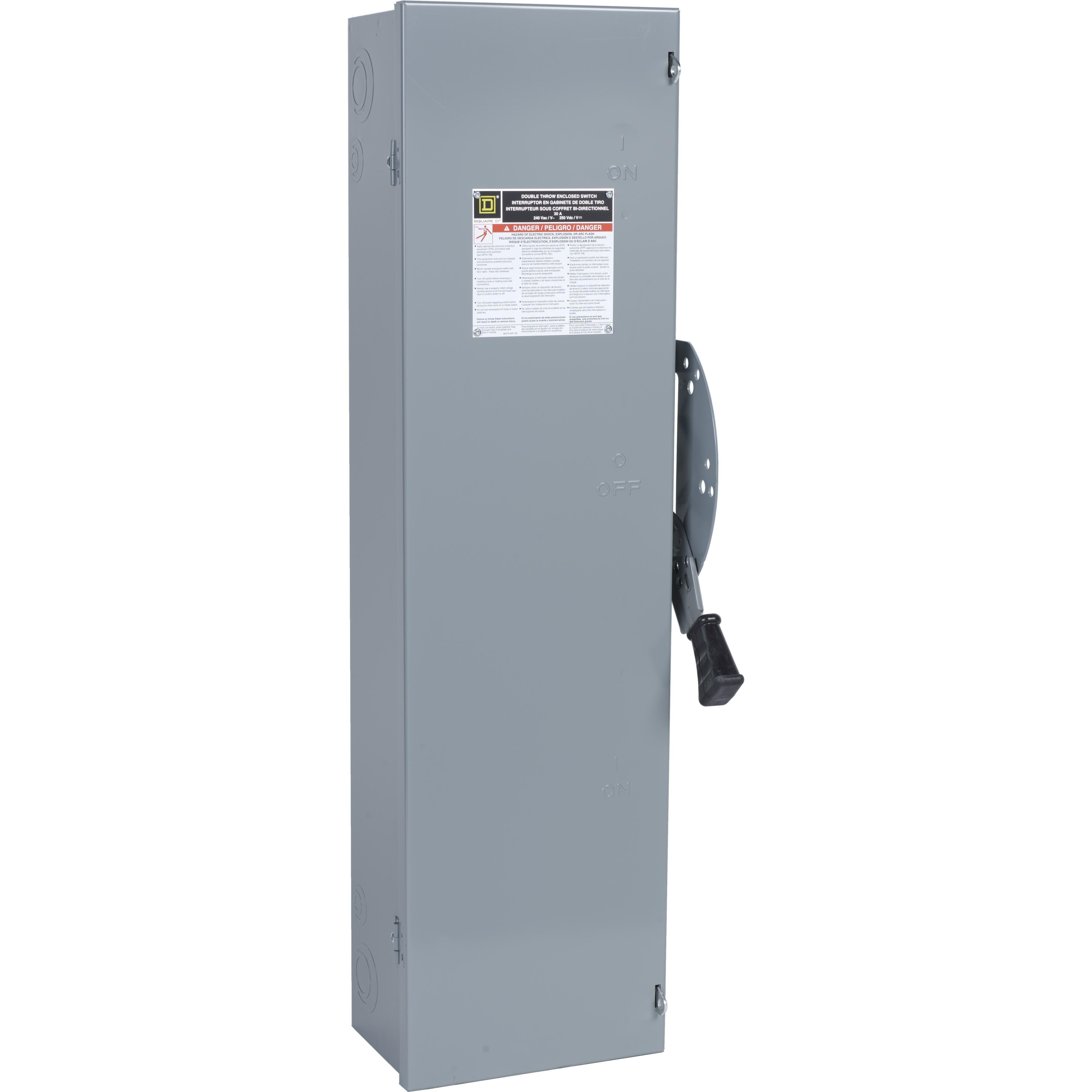 Square D™ DT362 Double Throw Safety Switches