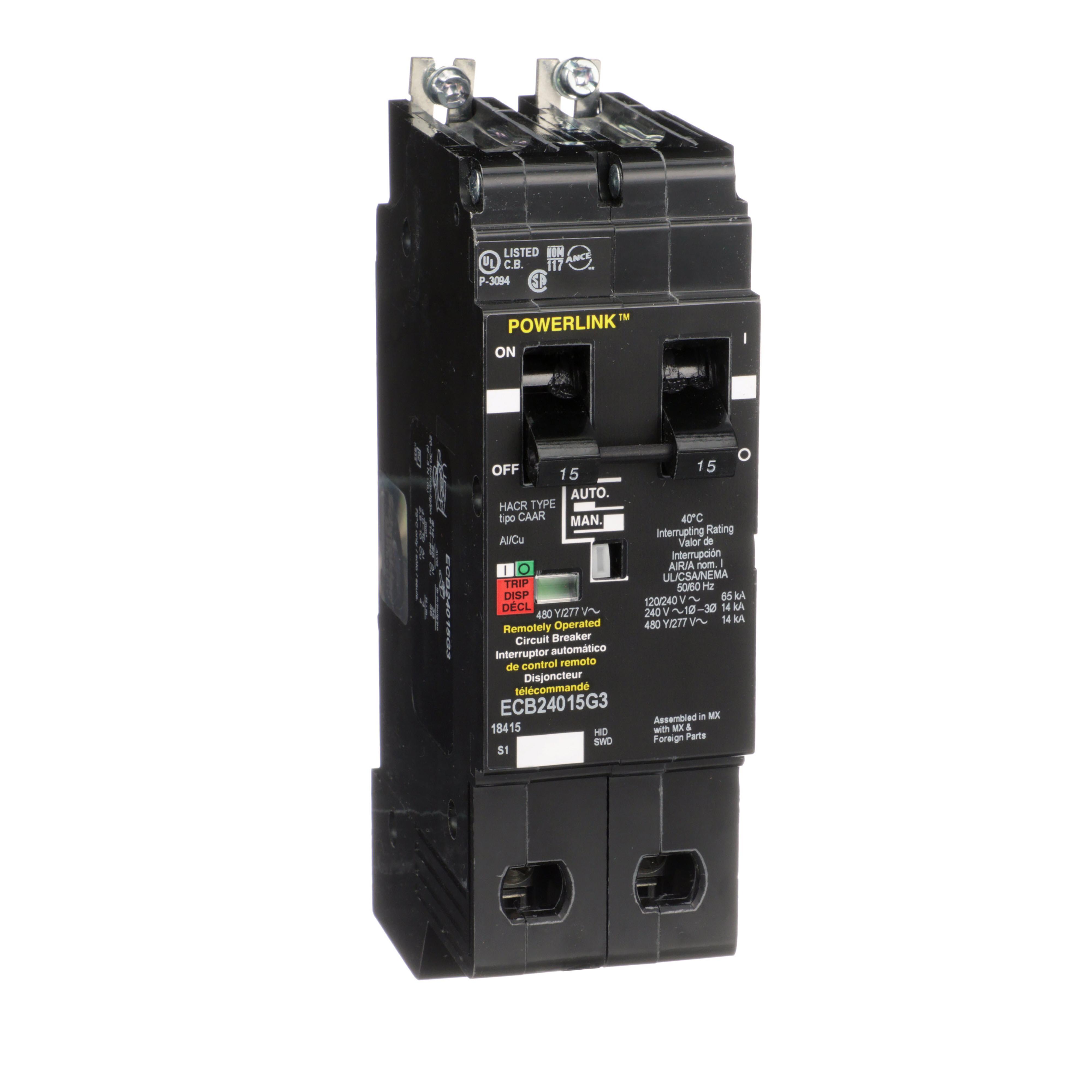 Square D™ ECB24015G3 Lighting Panel Circuit Breakers