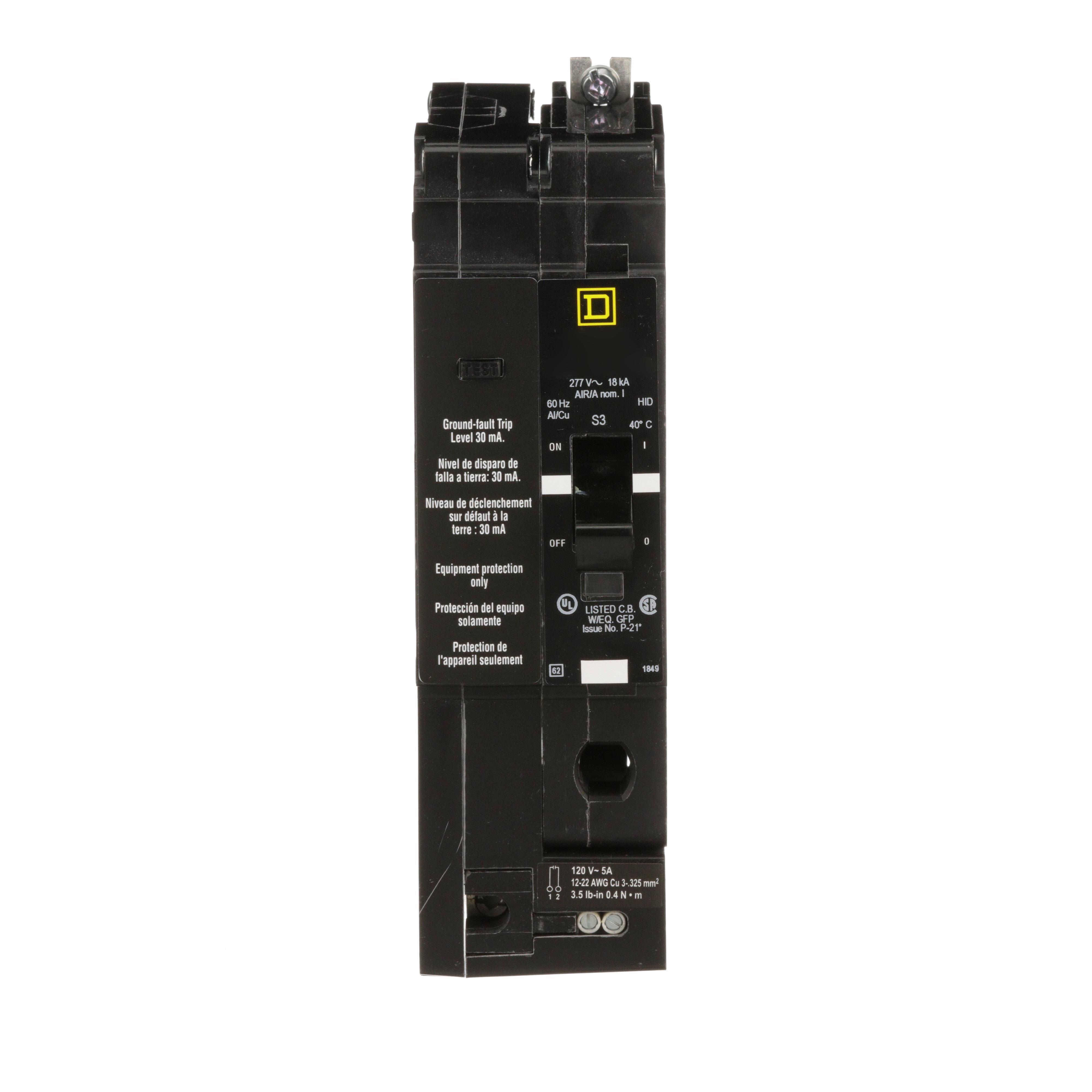 Square D™ EDB14020EPDBA Lighting Panel Circuit Breakers