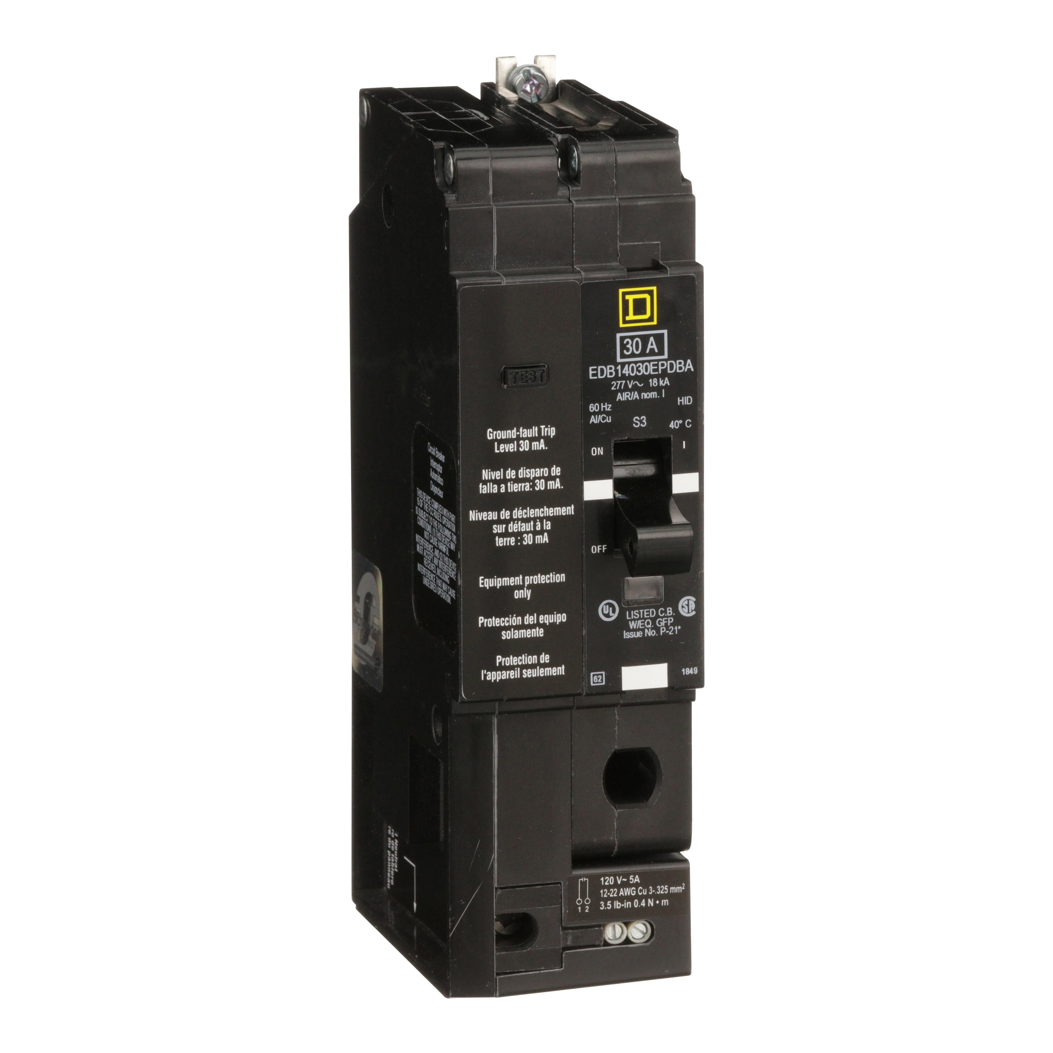 Square D™ EDB14030EPDBA Lighting Panel Circuit Breakers