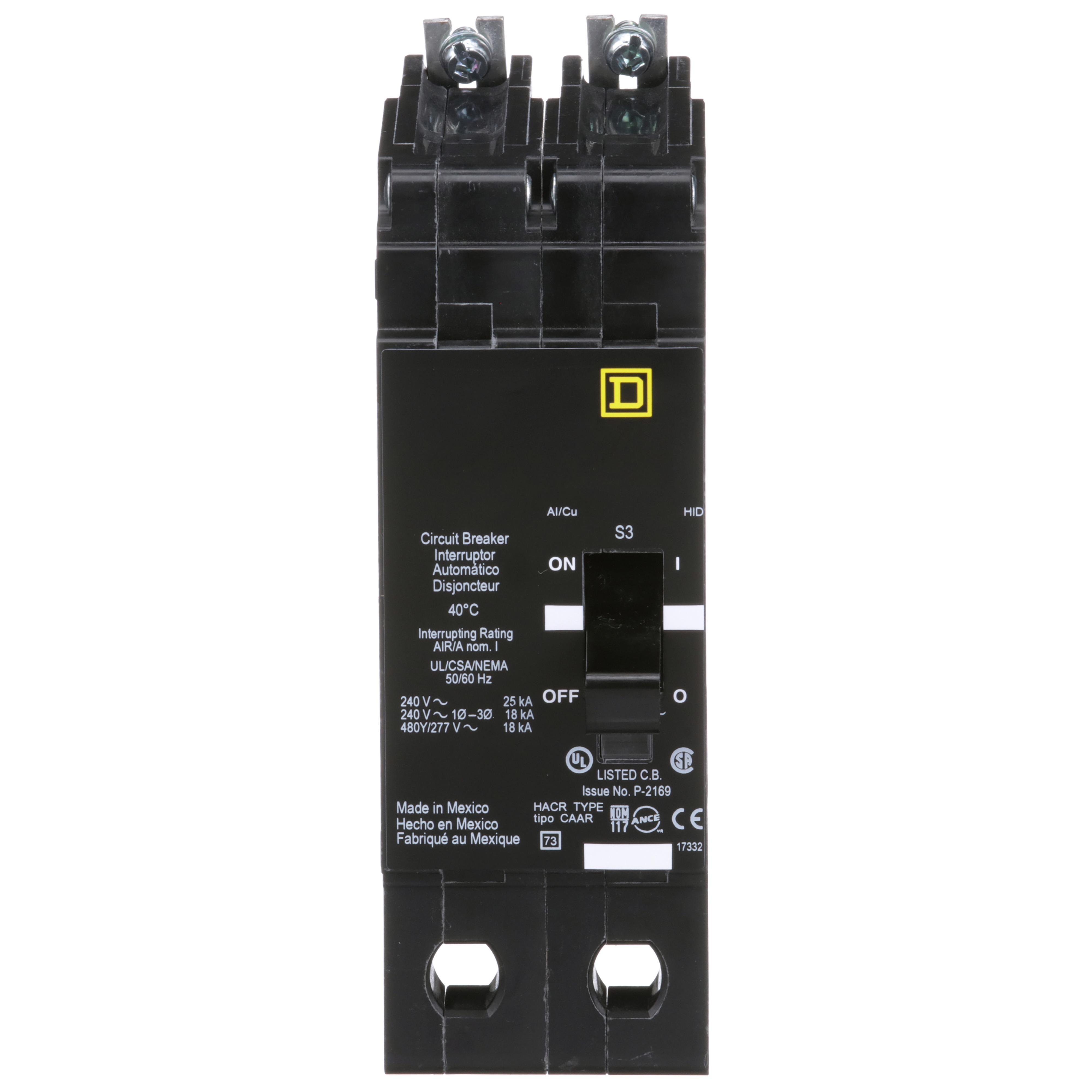 Square D™ EDB24035 Miniature Circuit Breakers