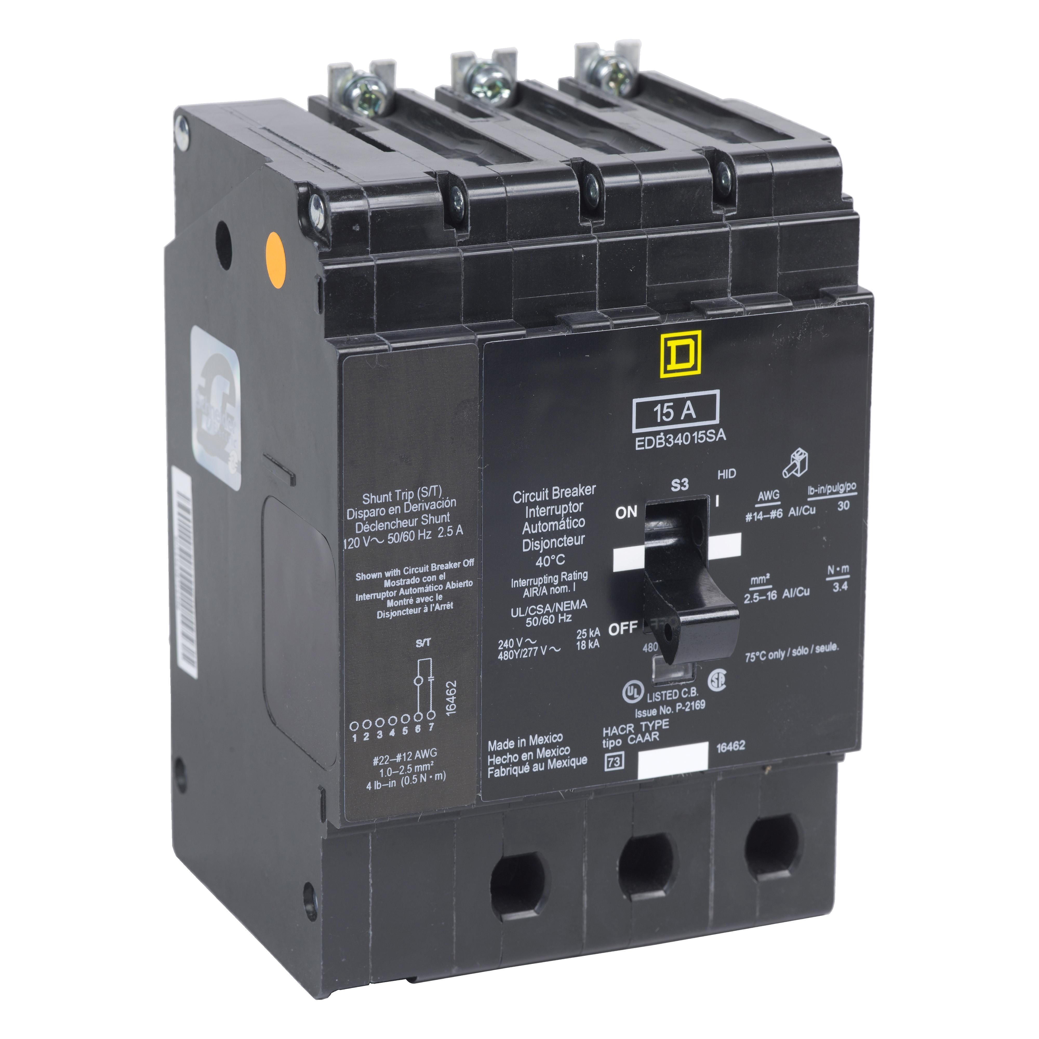 Square D™ EDB34020AABA Lighting Panel Circuit Breakers