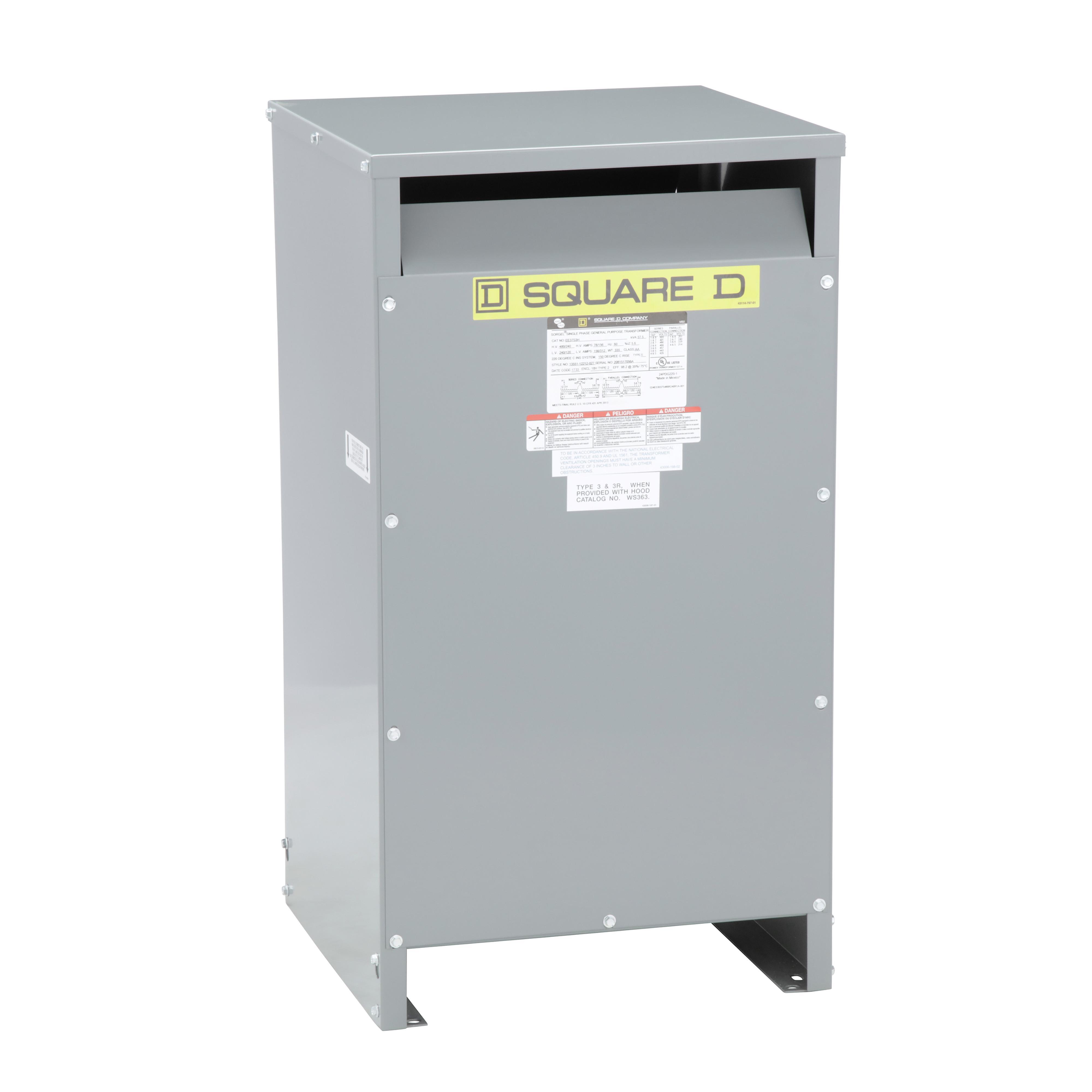Square D™ EE37S3H General Purpose - Multi-Use Transformers