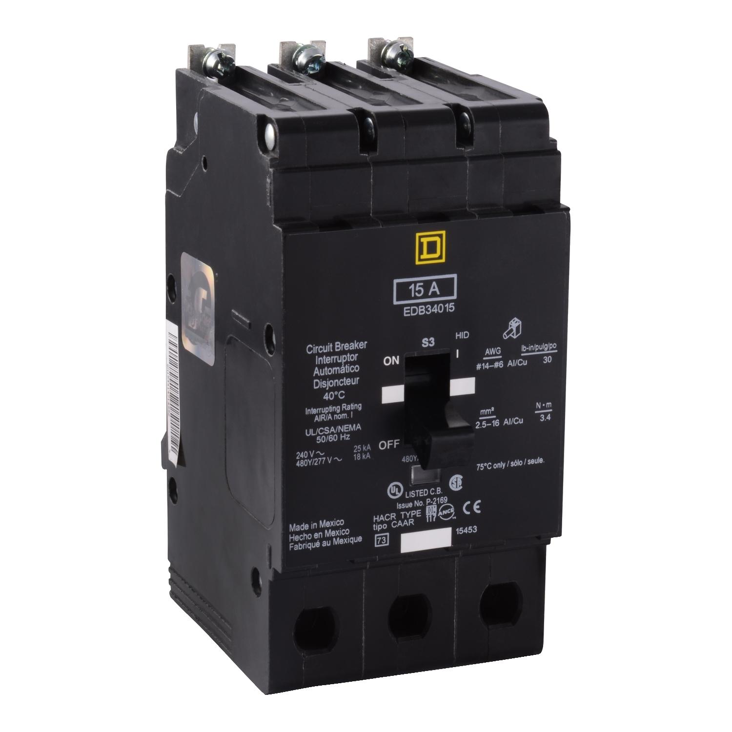 Square D™ EJB34030LC Miniature Circuit Breakers