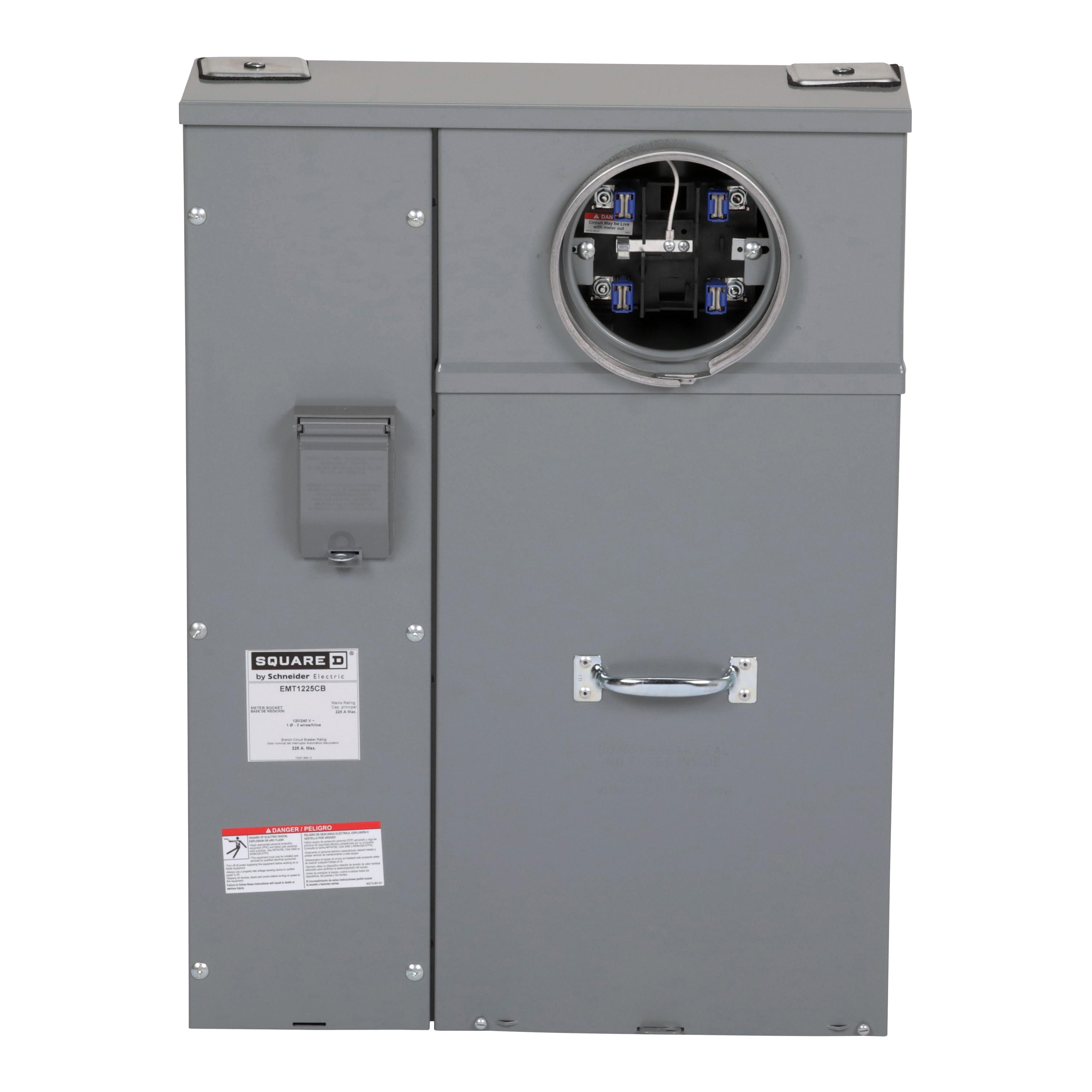Square D™ EMT1225CB Meter Sockets - Single Position