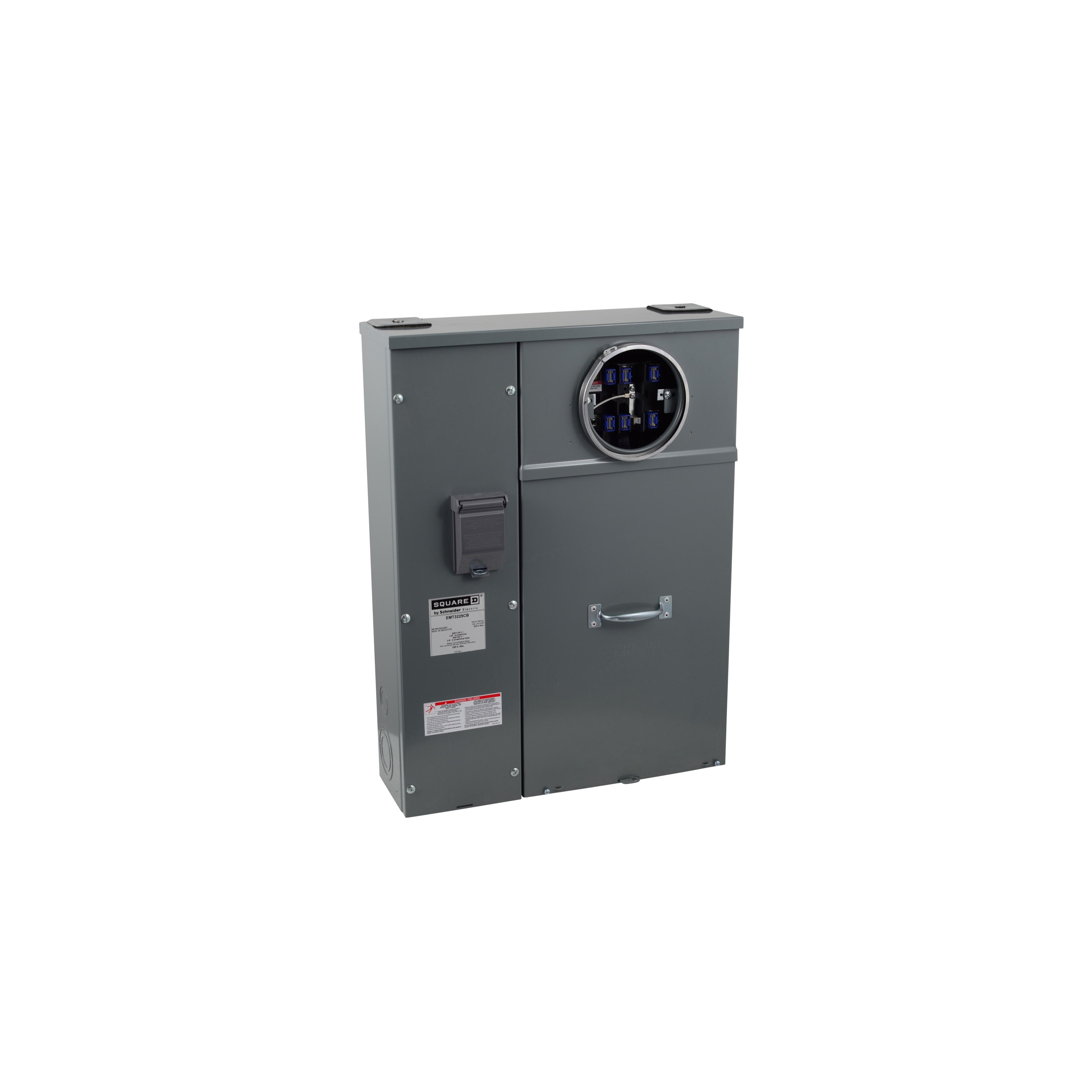 Square D™ EMT3225CB Meter Sockets - Single Position