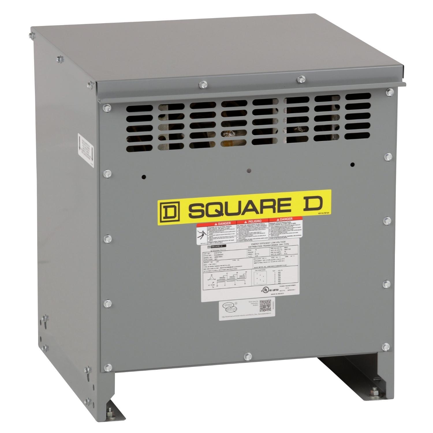 Square D™ EXN15T65HCU General Purpose - Multi-Use Transformers