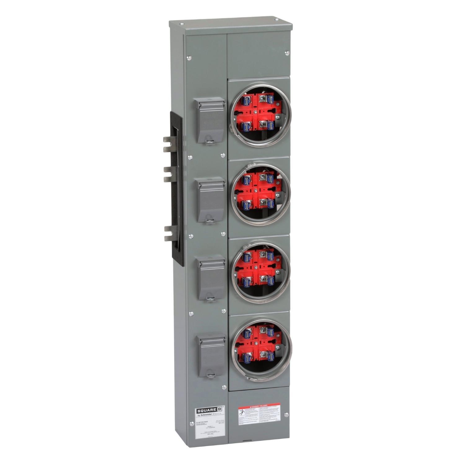 Square D™ EZM114125X Meter Sockets - Multi Position