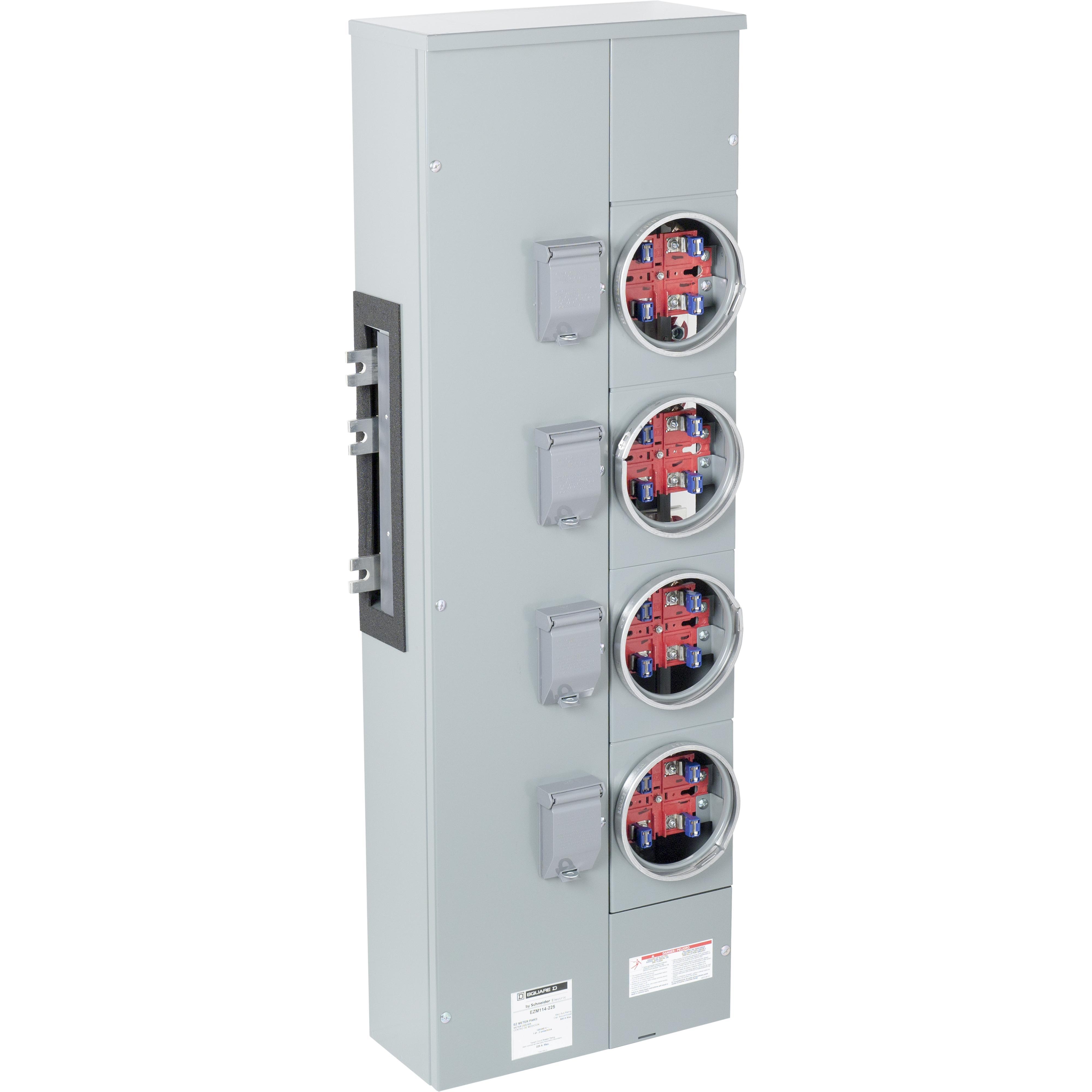 Square D™ EZM114225X Meter Sockets - Multi Position