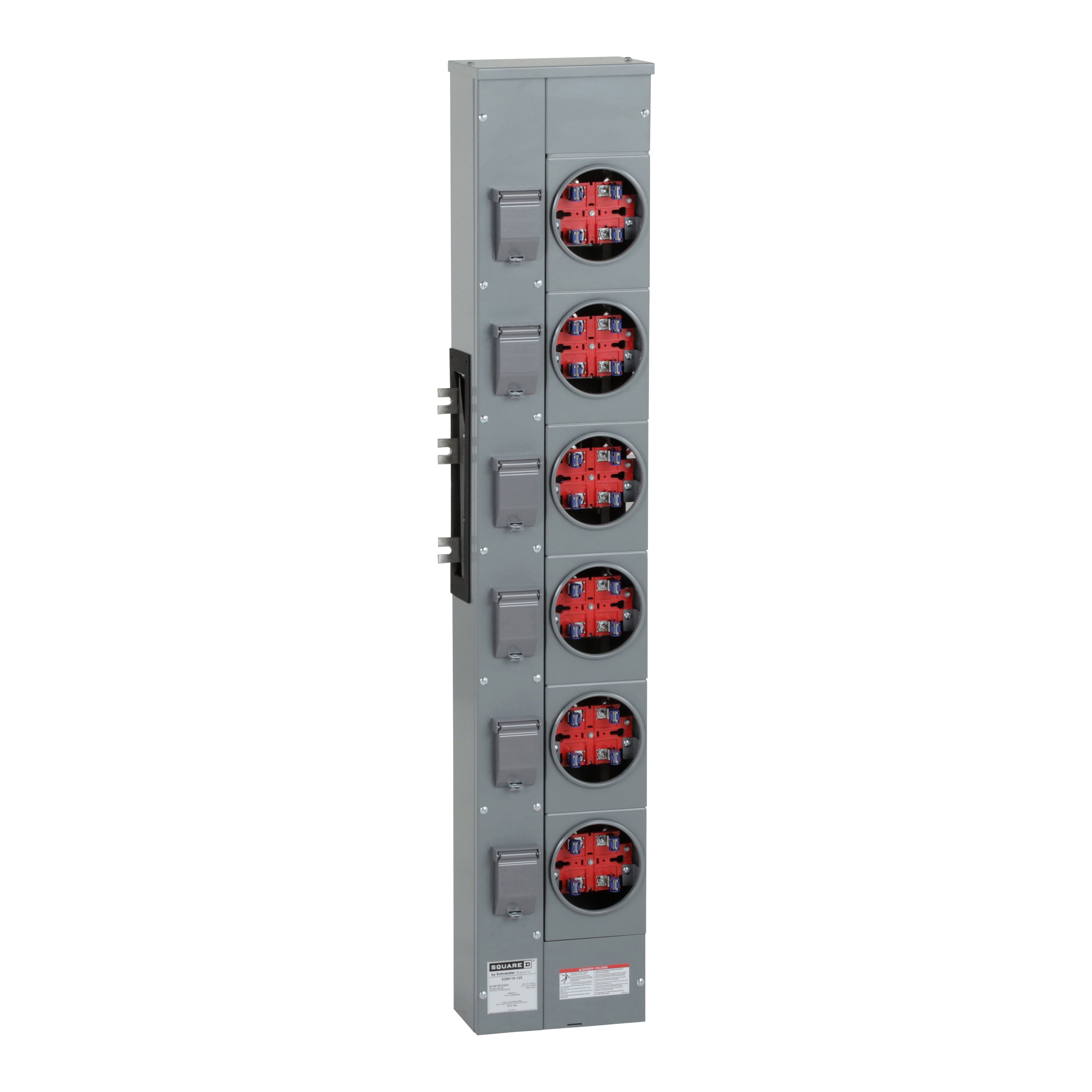 Square D™ EZM116125 Meter Sockets - Multi Position