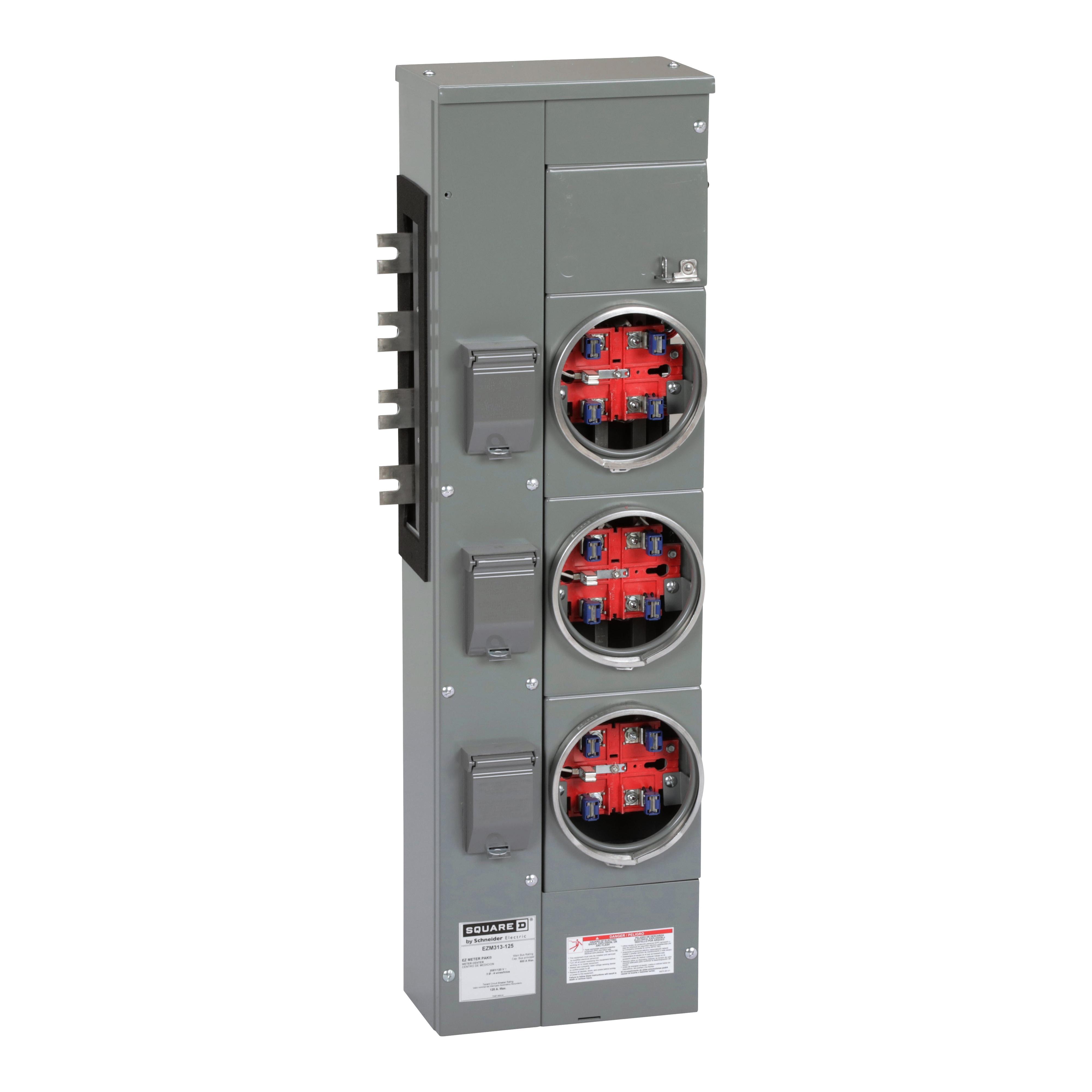 Square D™ EZM313125 Meter Sockets - Multi Position