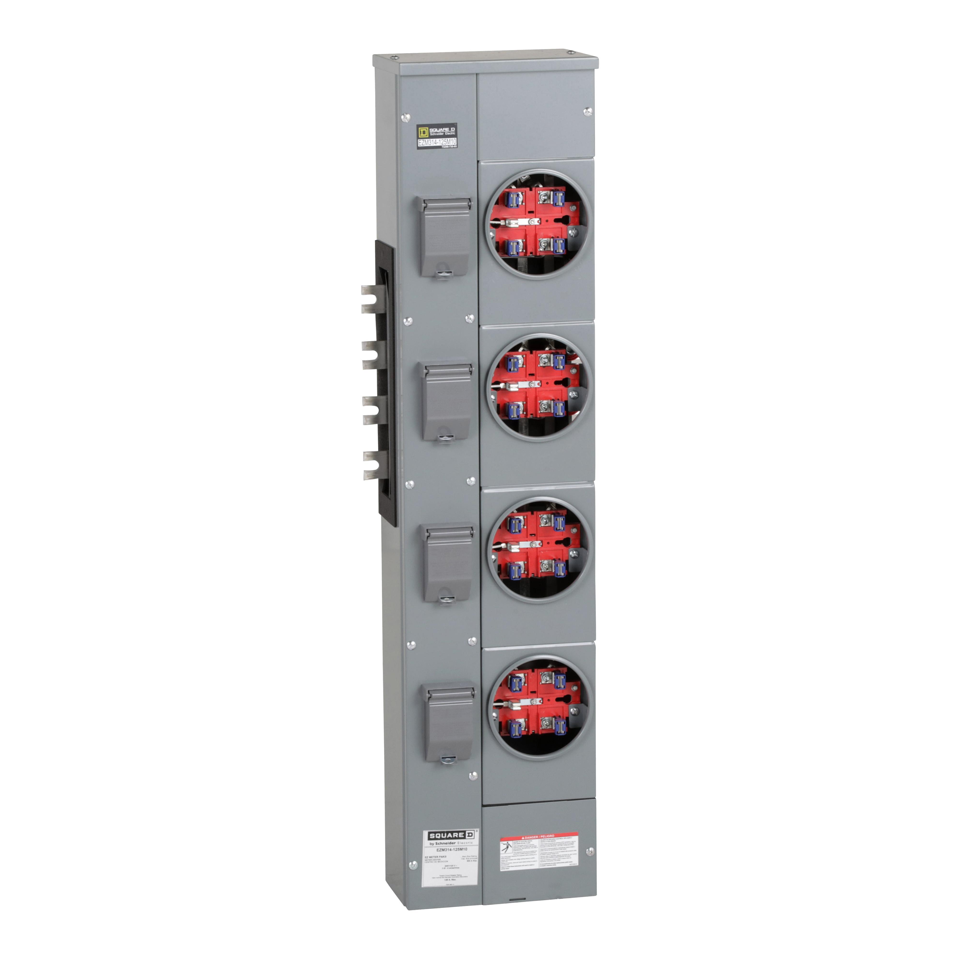 Square D™ EZM314125M10 Meter Sockets - Multi Position
