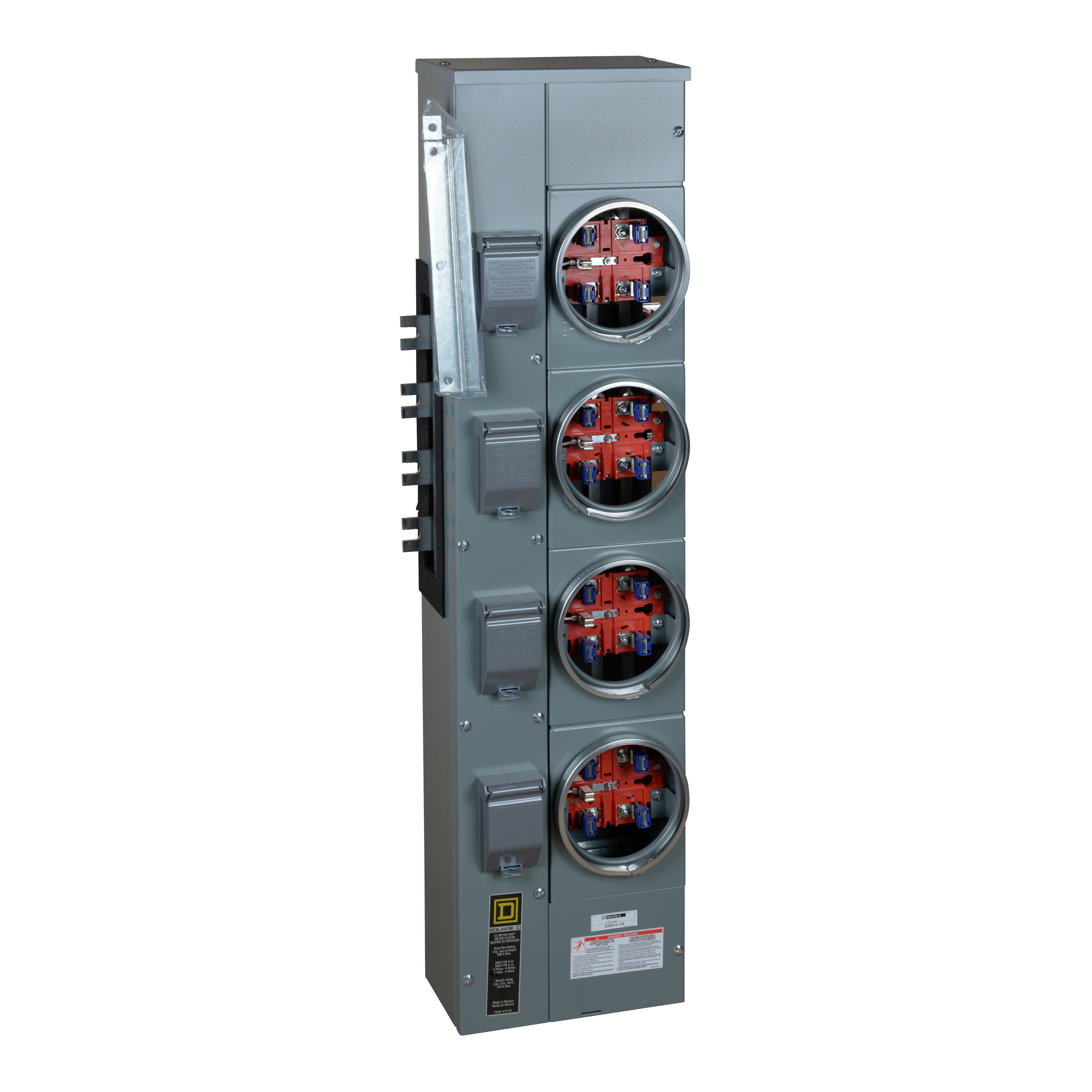Square D™ EZM314125X Meter Sockets - Multi Position