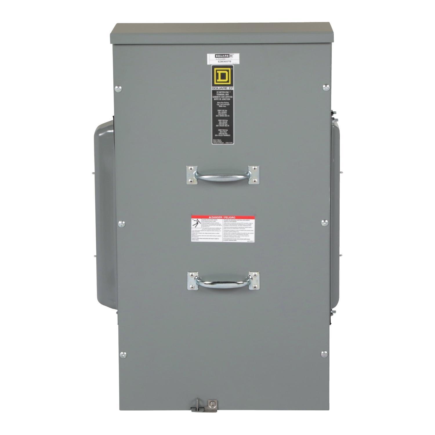 Square D™ EZM3600TB Meter Mains