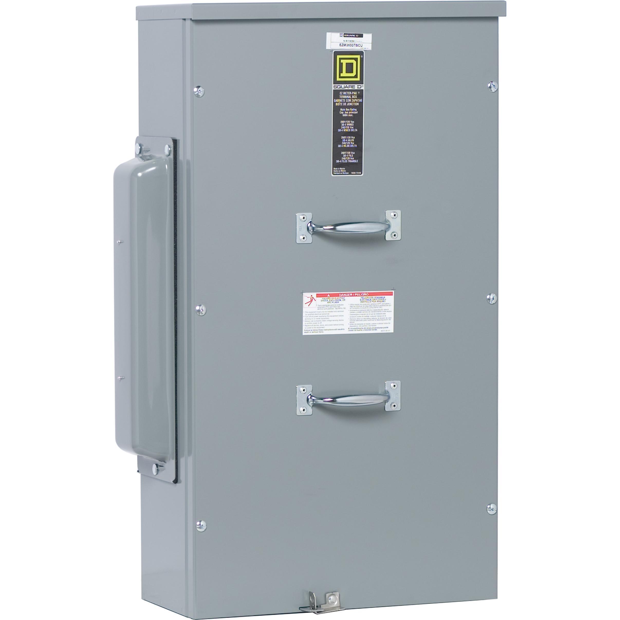 Square D™ EZM3600TBCU Meter Mains