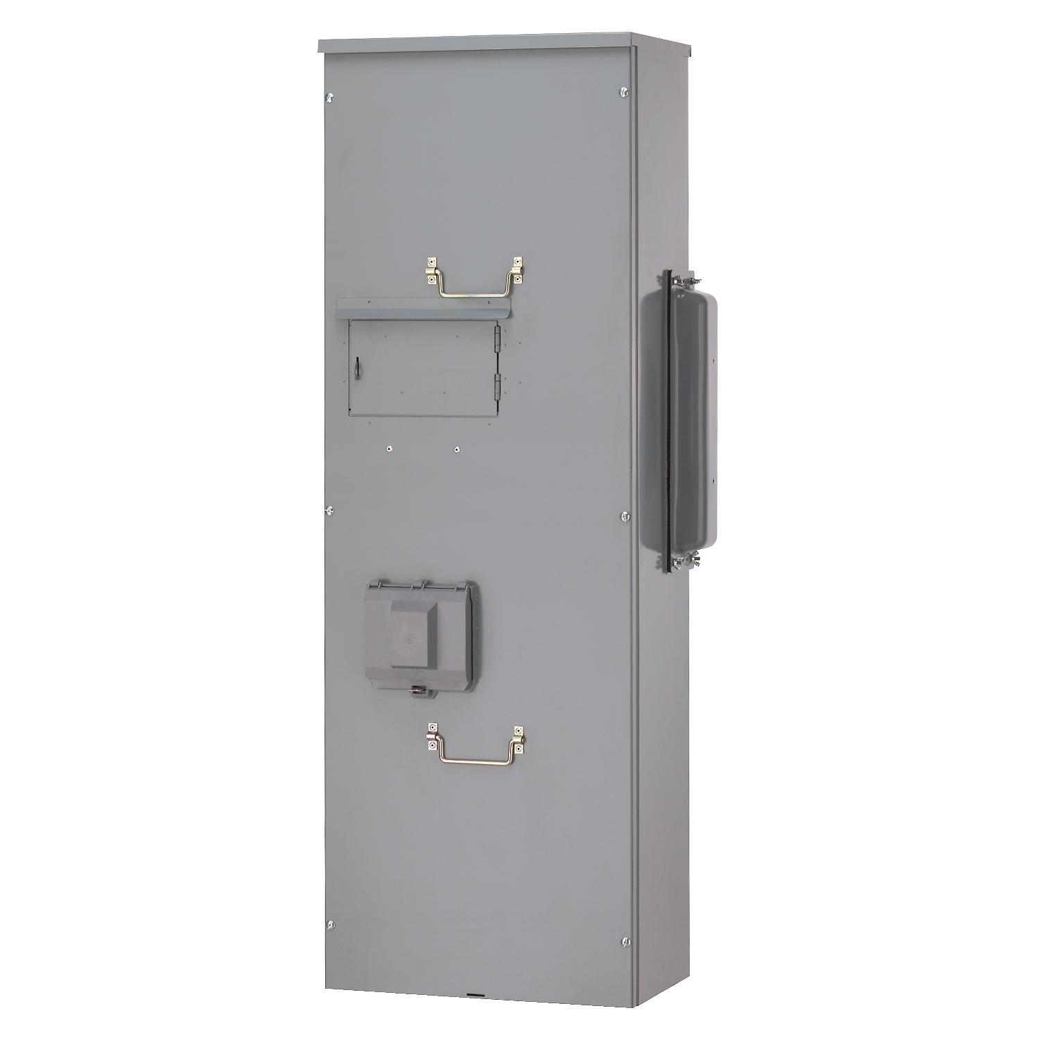 Square D™ EZ Meter-Pak™ EZM3800FS Main Fusible Switch, 208Y/120 VAC 240/120 VAC Delta, 800 A, 3 Phase, NEMA 3R Enclosure