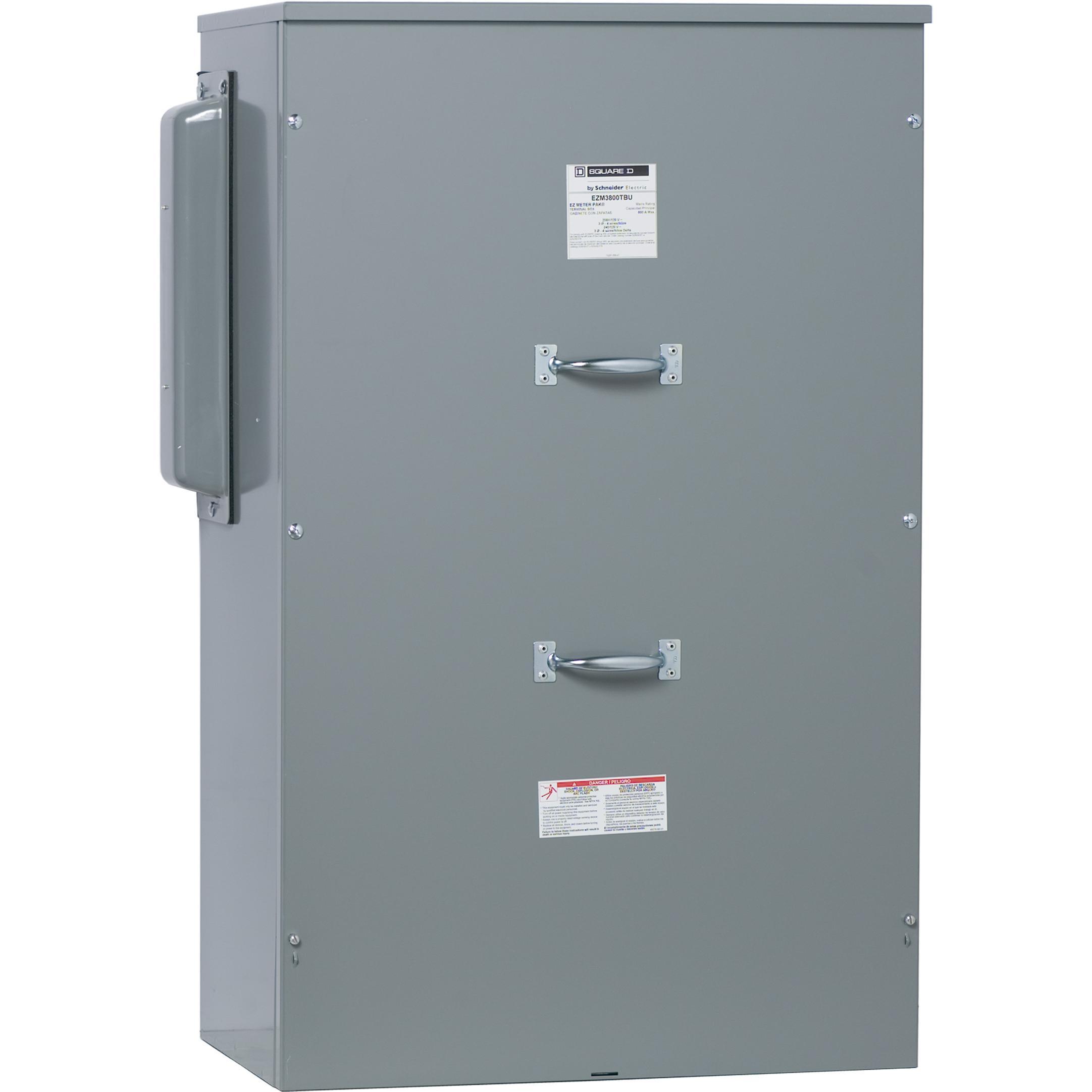 Square D™ EZM3800TBU Meter Mains
