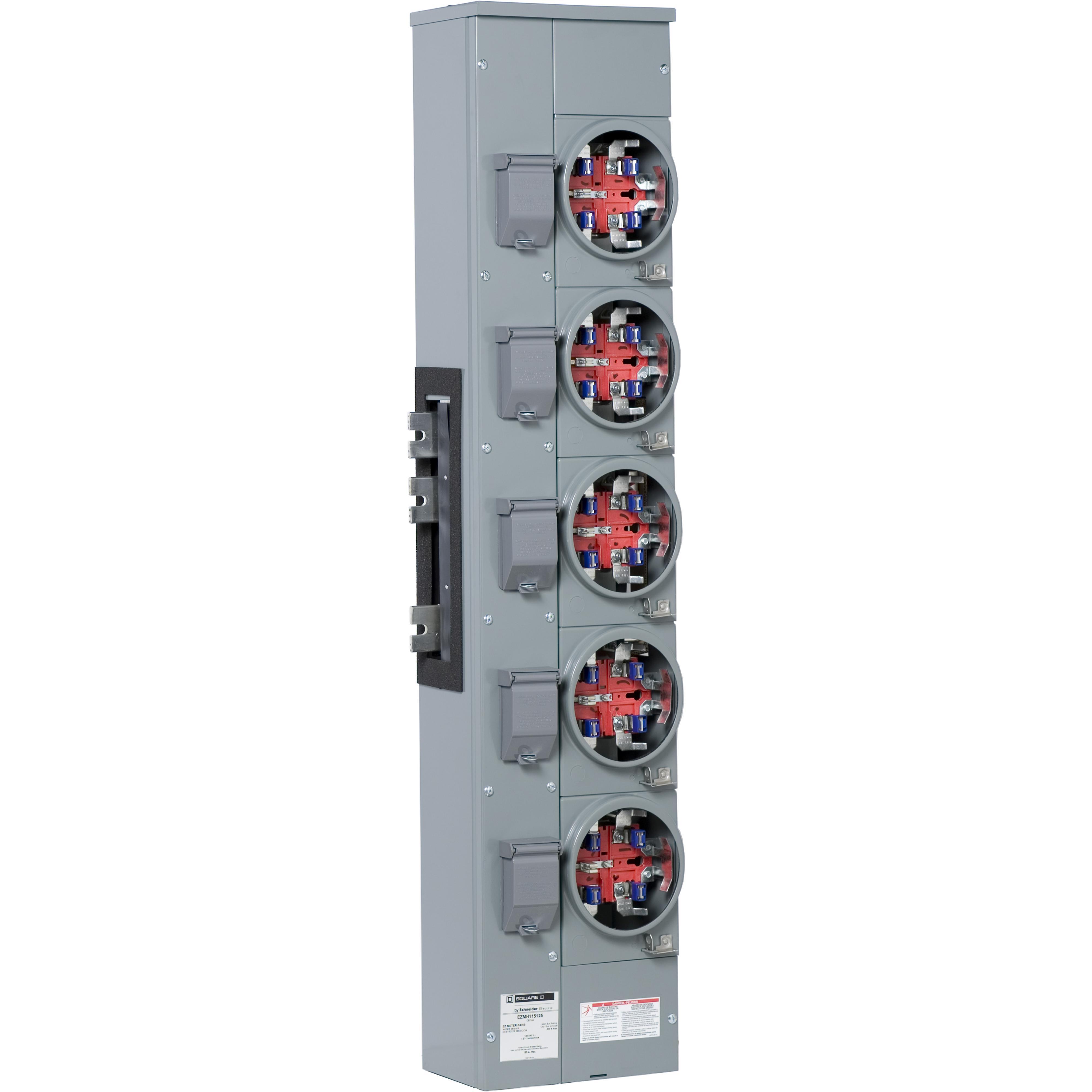 Square D™ EZMH115125X Meter Sockets - Multi Position