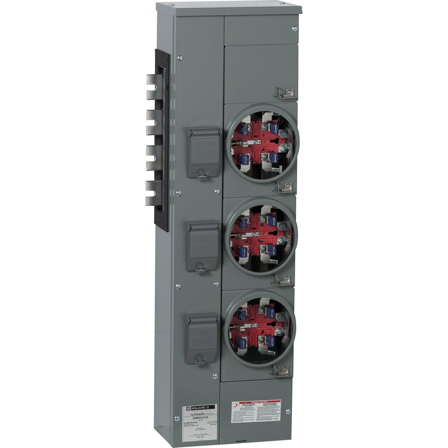 Square D™ EZMH313125X Meter Sockets - Multi Position