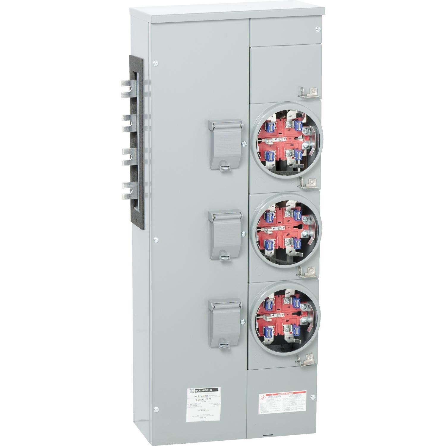 Square D™ EZMH313225X Meter Sockets - Multi Position