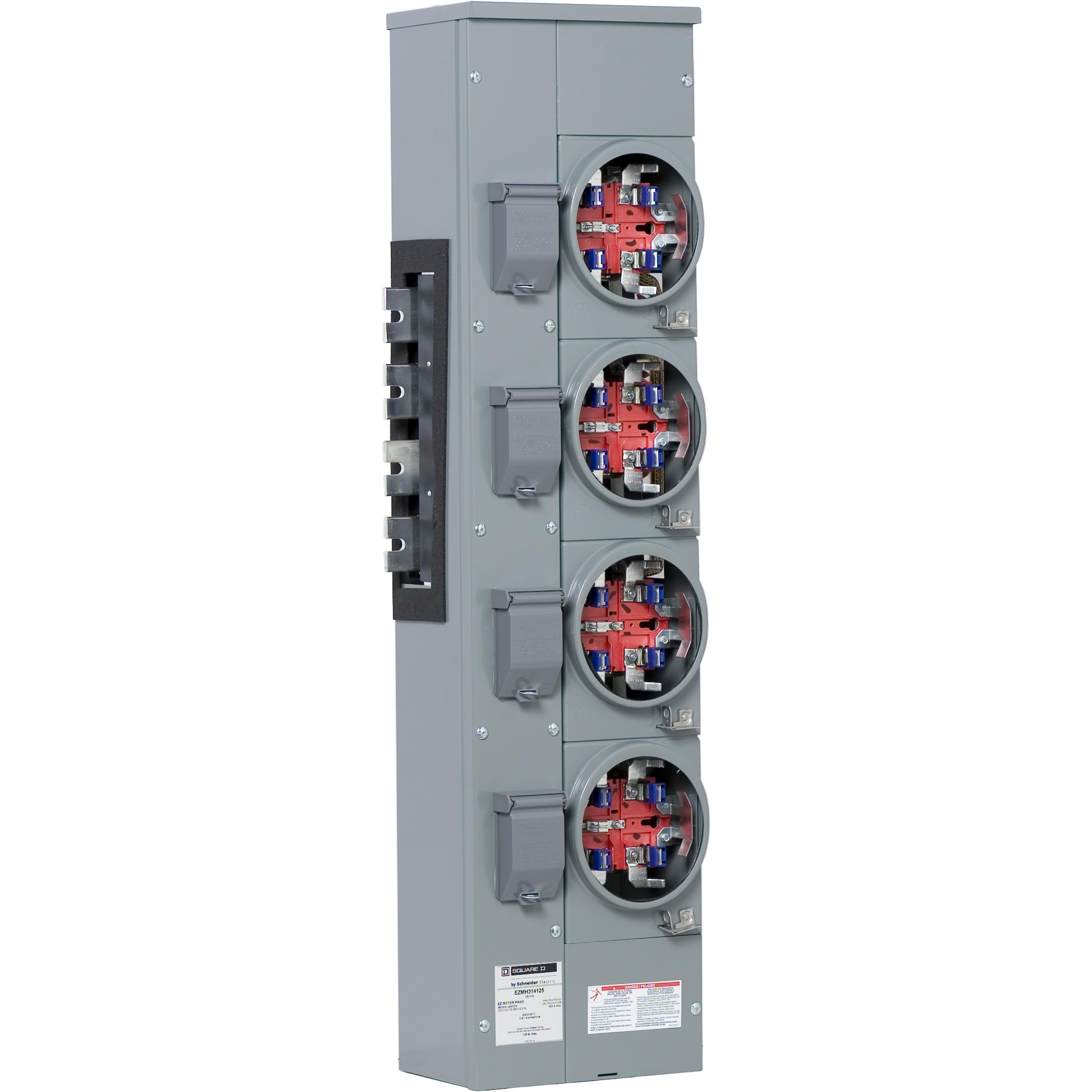 Square D™ EZMH314125X Meter Sockets - Multi Position