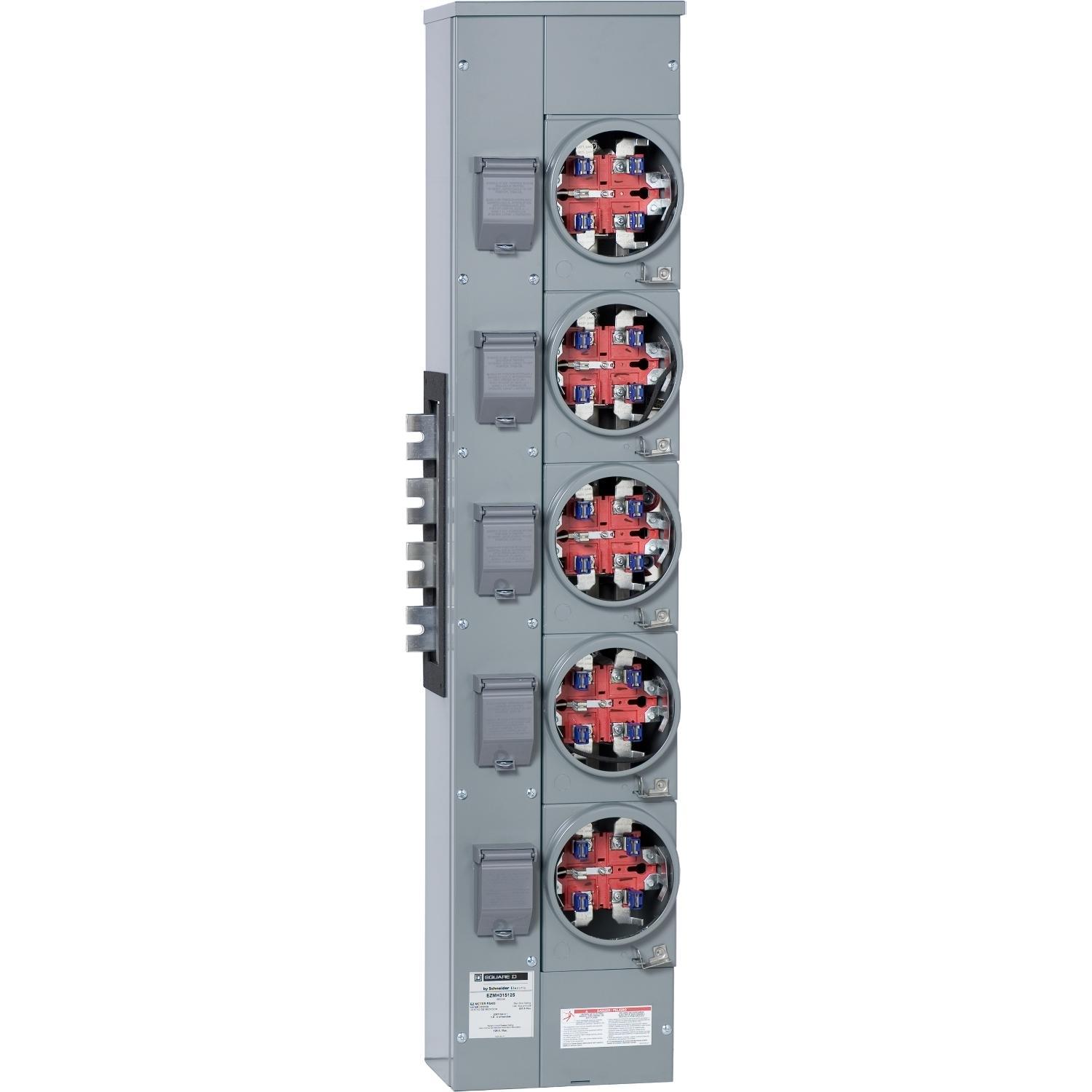 Square D™ EZMH315125X Meter Sockets - Multi Position