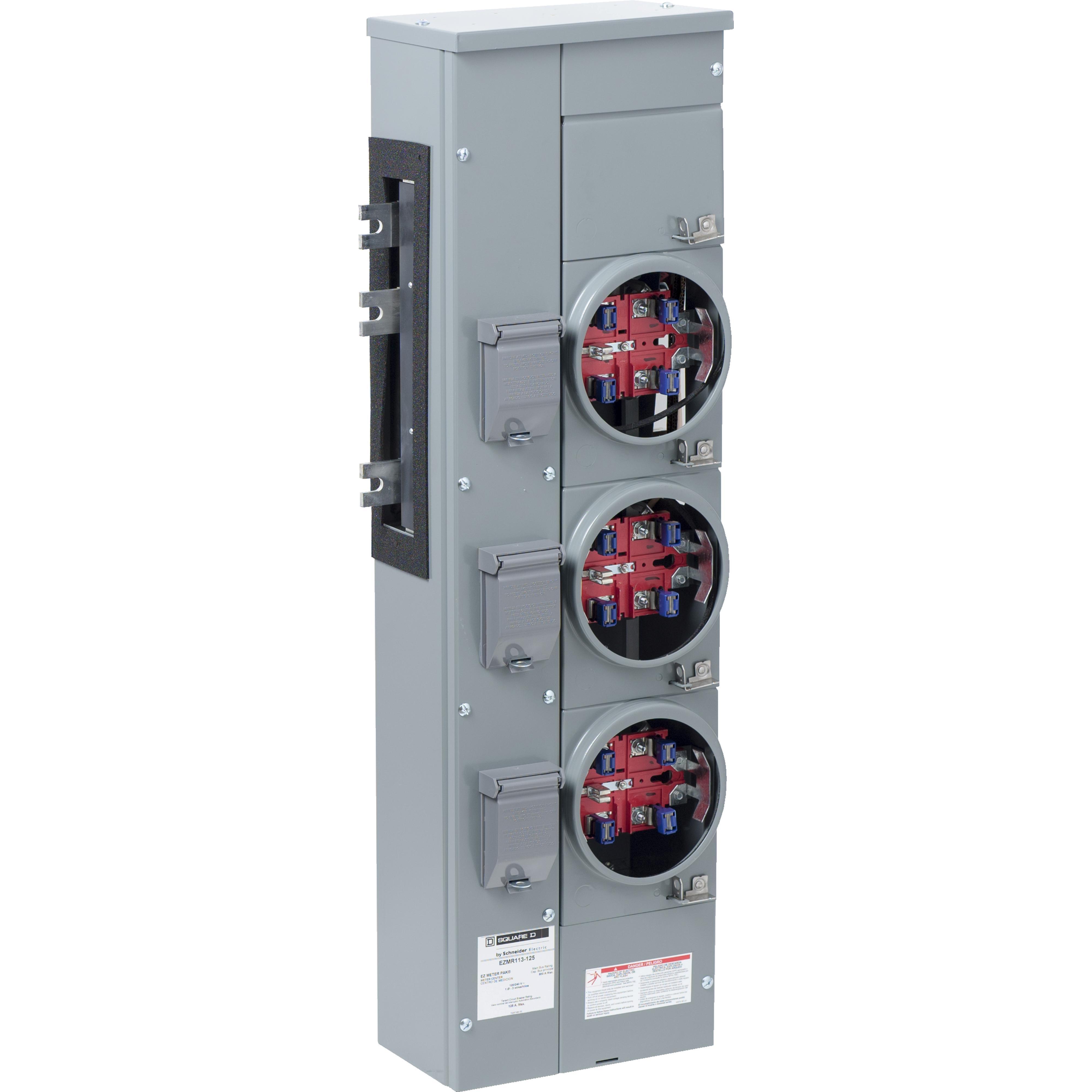 Square D™ EZMR113125CUX Meter Sockets - Multi Position