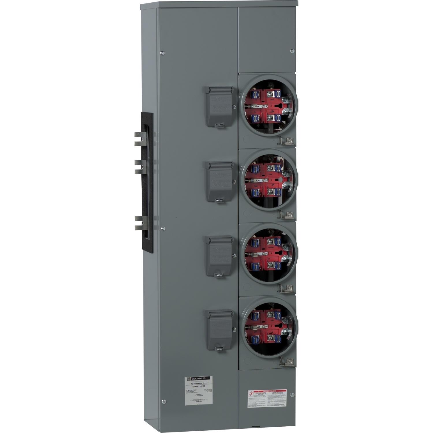 Square D™ EZMR114225X Meter Sockets - Multi Position