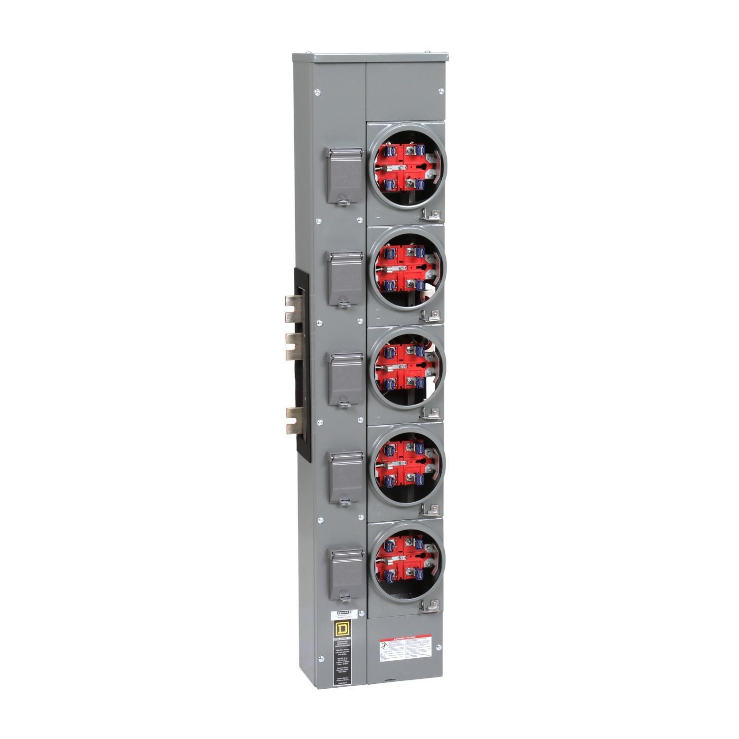 Square D™ EZMR115125X Meter Sockets - Multi Position
