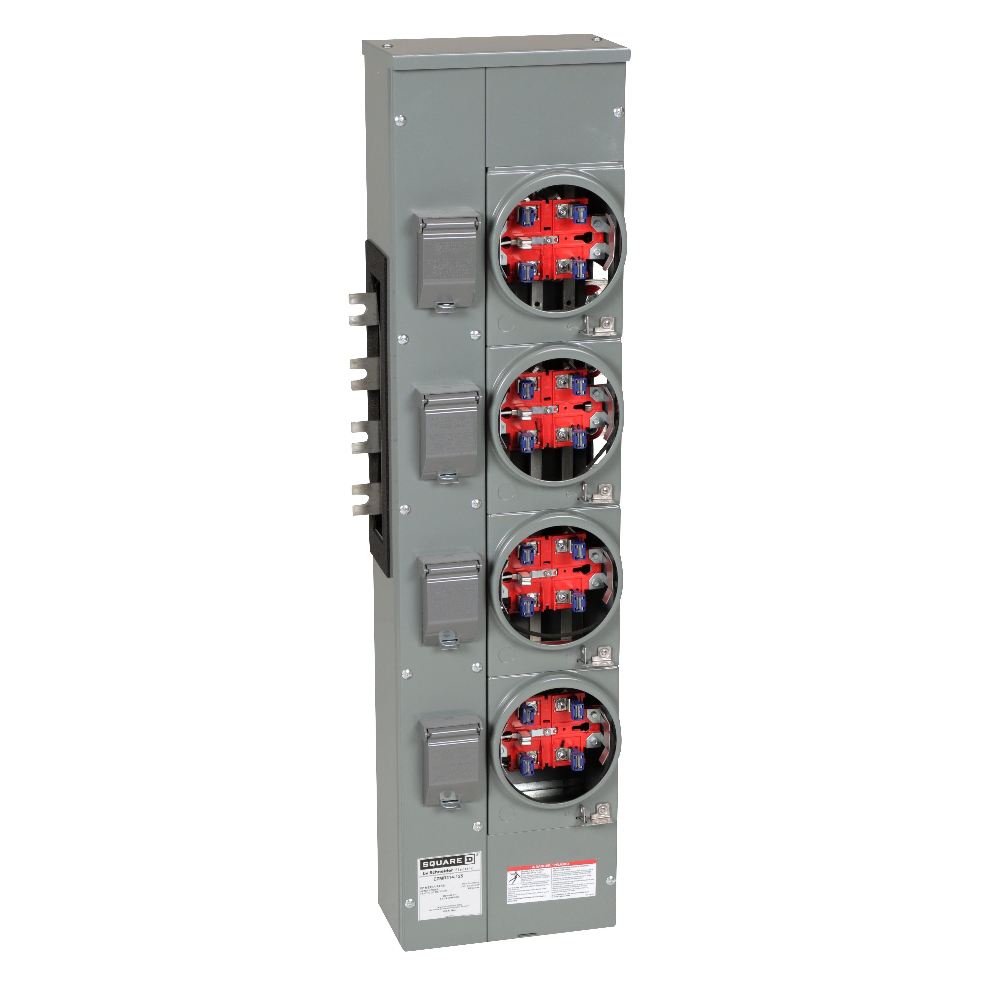 Square D™ EZMR314125X Meter Sockets - Multi Position