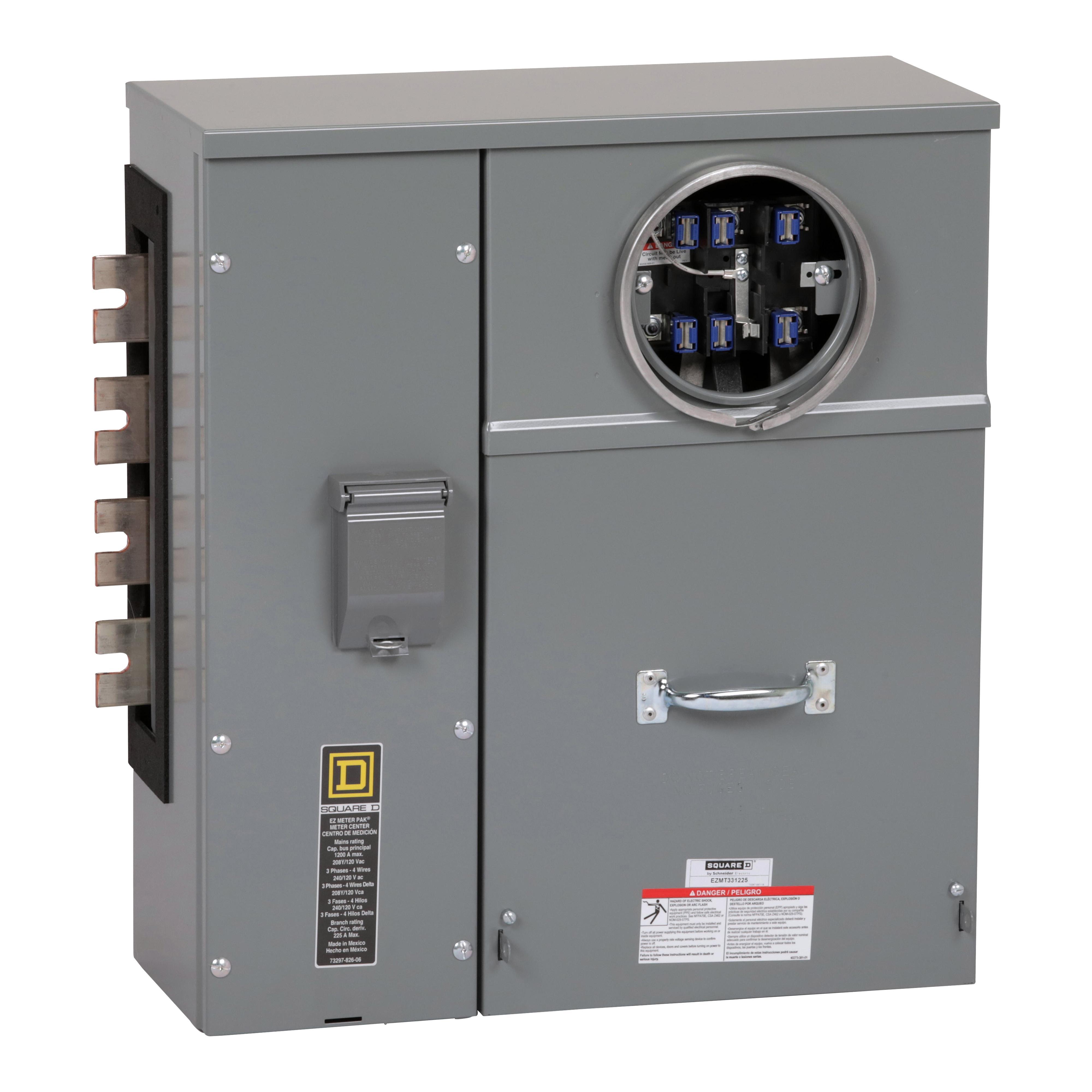 Square D™ EZMT331225 Meter Sockets - Single Position