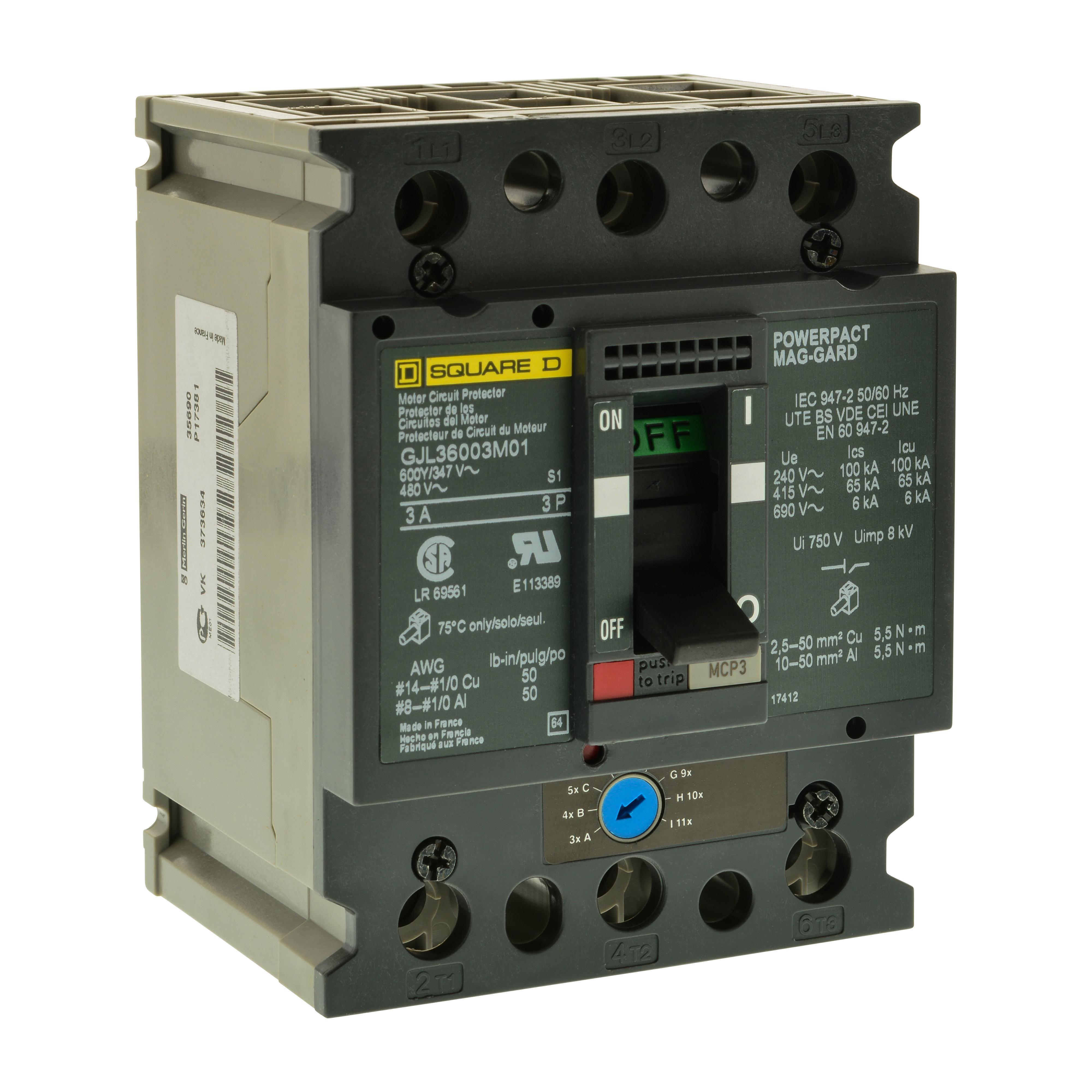 Square D™ GJL36030M04 Motor Circuit Protectors