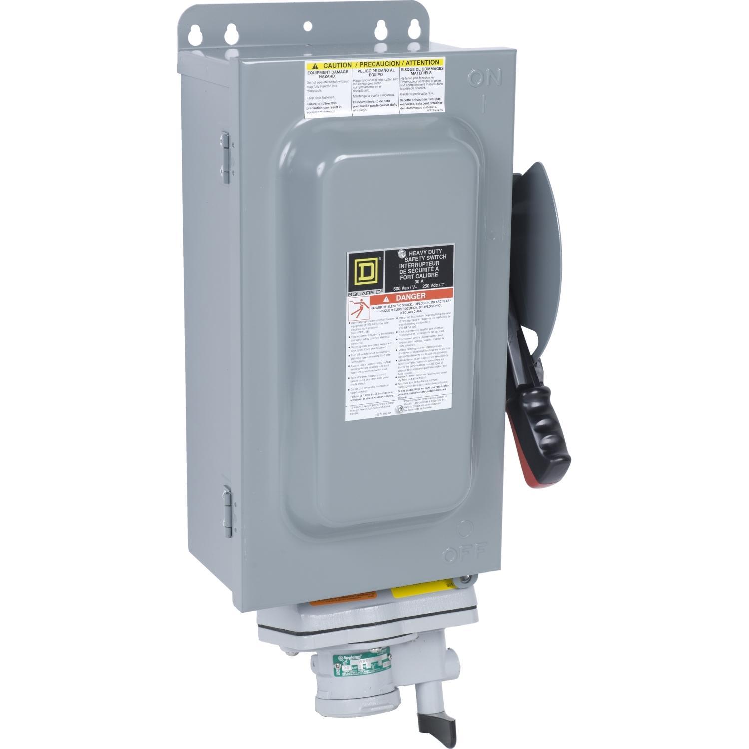 Square D™ H361AWA Heavy Duty Safety Switches
