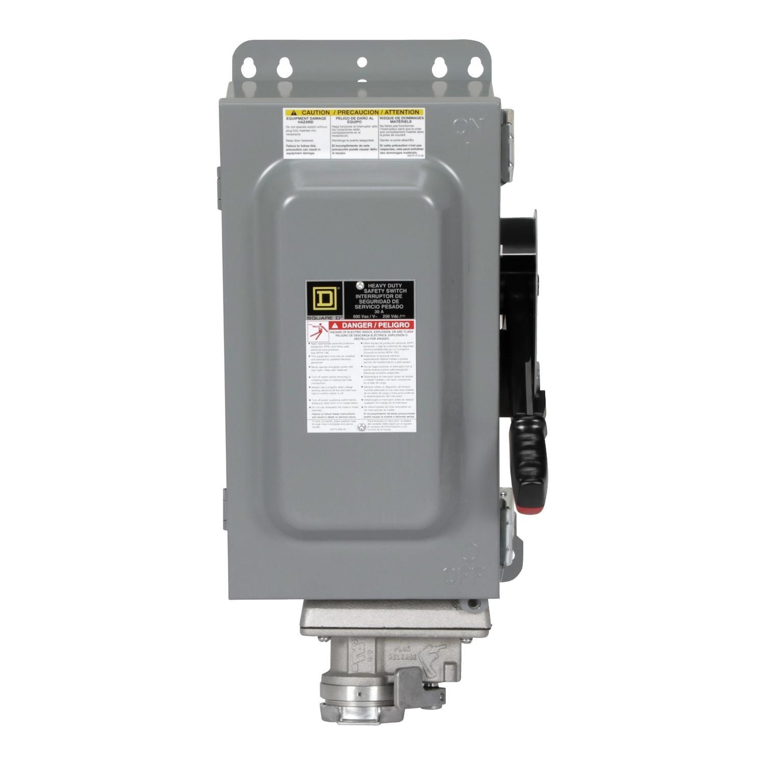 Square D™ H361AWC Heavy Duty Safety Switches