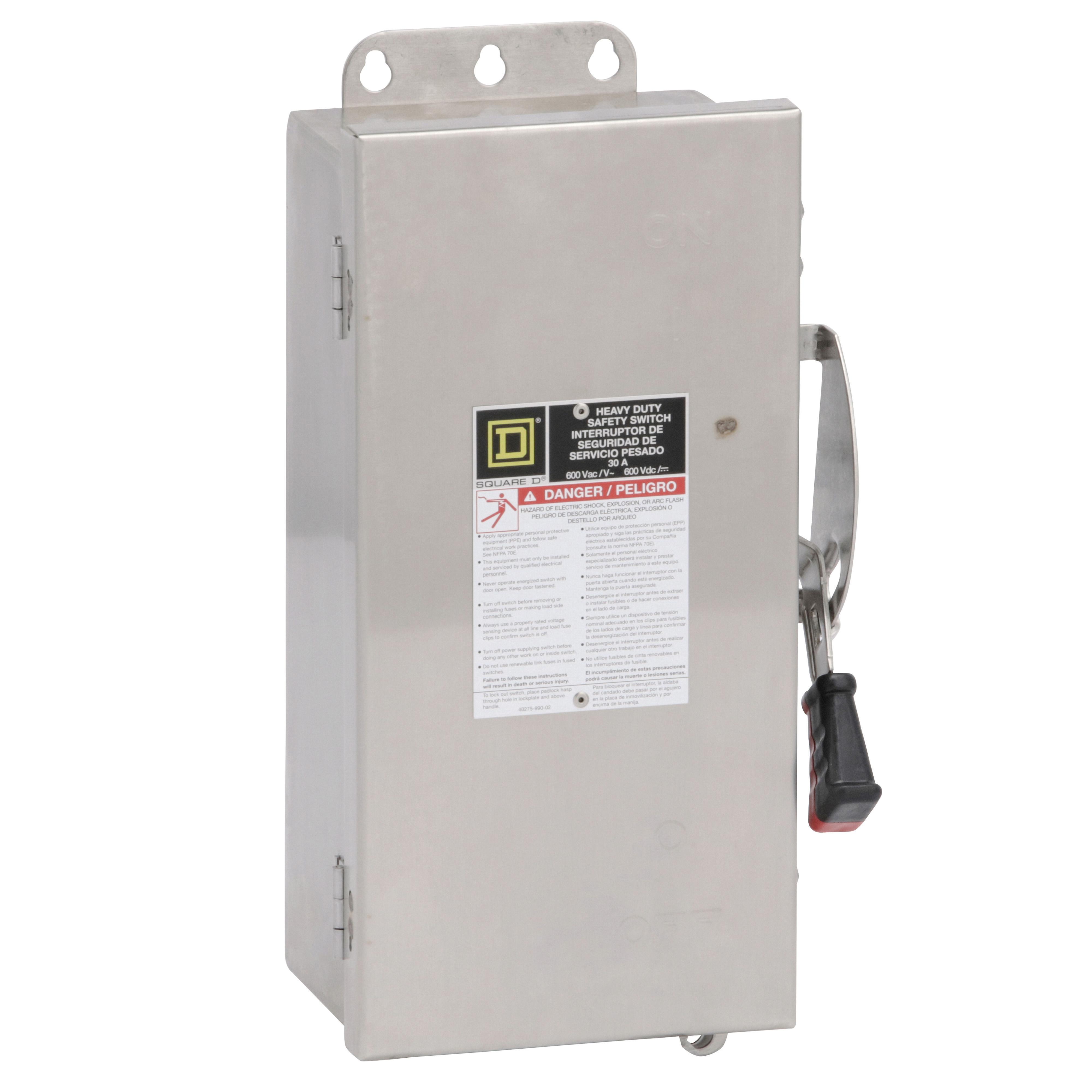 Square D™ H361DSWC Heavy Duty Safety Switches