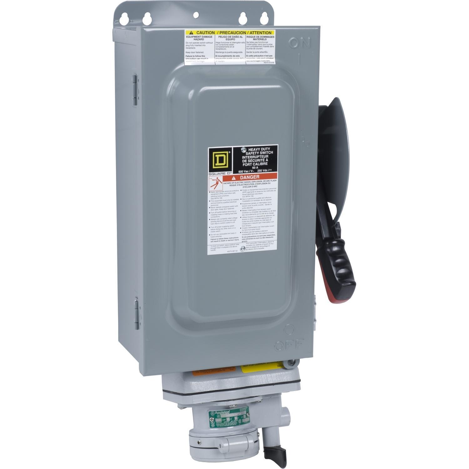Square D™ H362AWA Heavy Duty Safety Switches